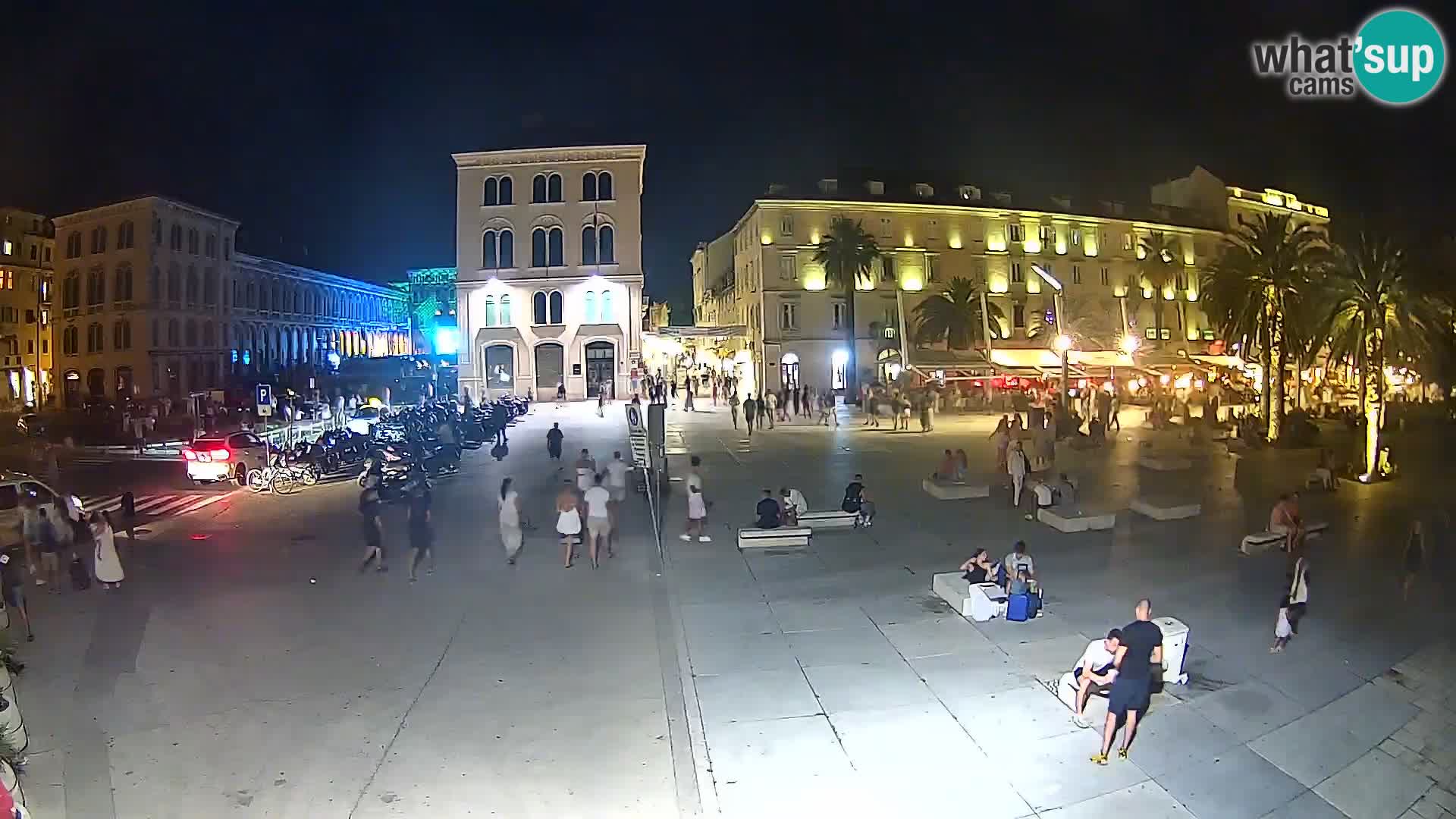 Webcam Split Riva – Prokurative | Trg Republike