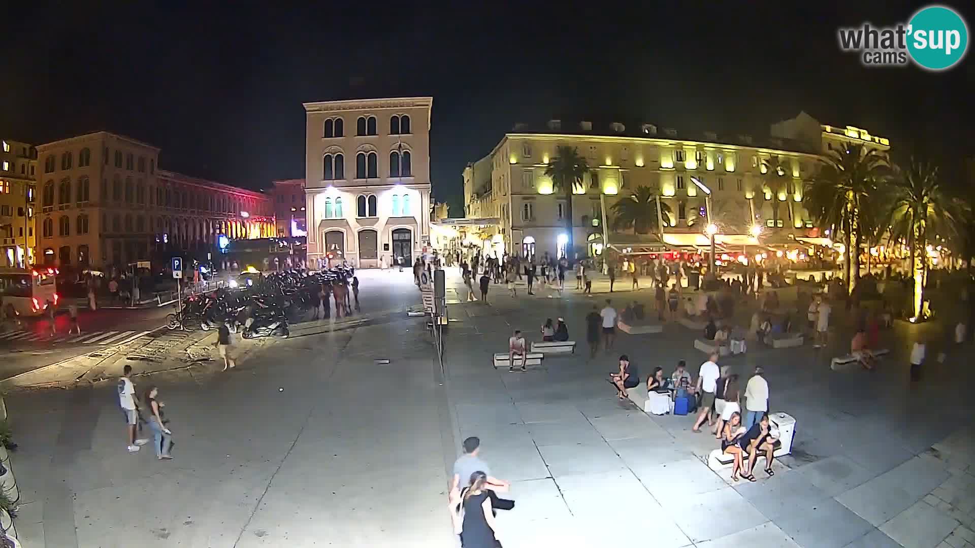 Webcam Split Riva – Prokurative | Trg Republike