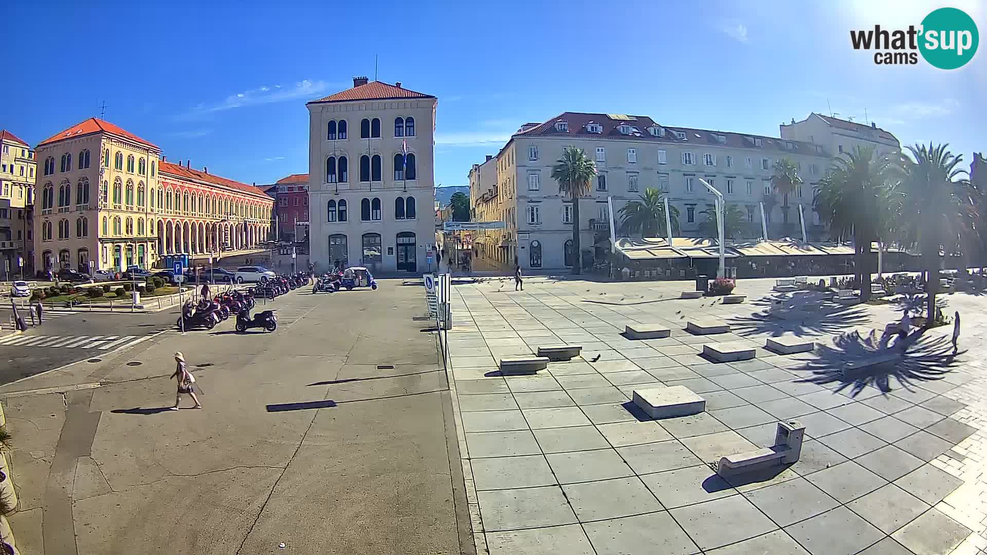 Webcam Split Riva – Prokurative | Trg Republike