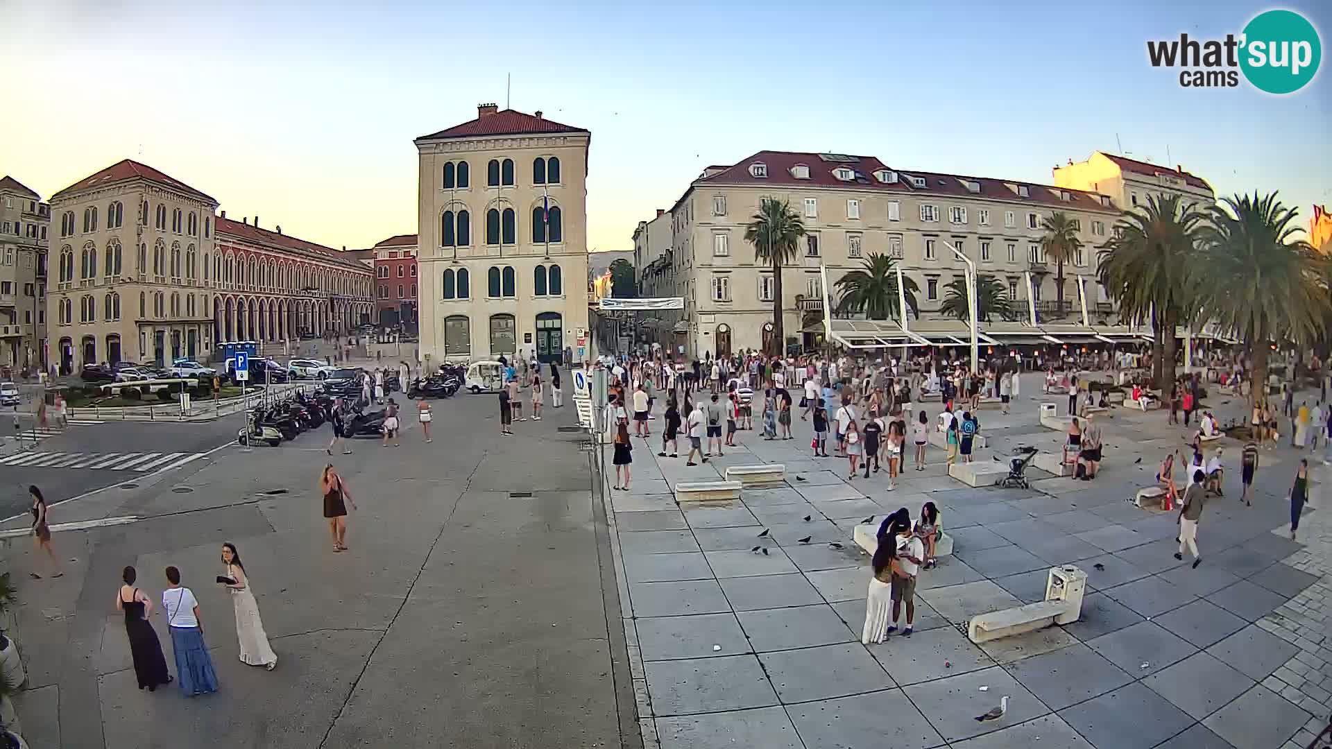 Webcam Split Riva – Prokurative | Trg Republike