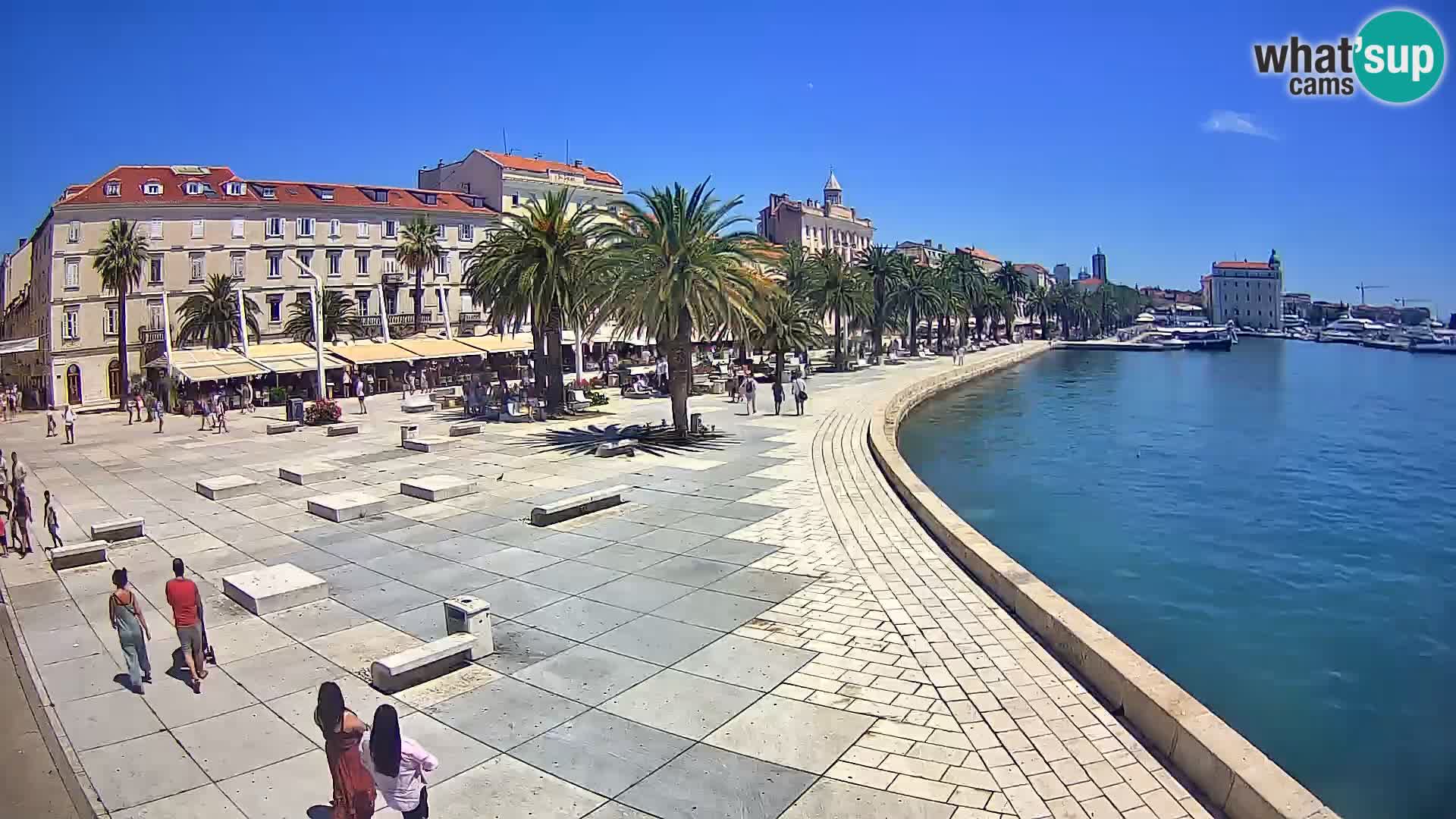 Webcam Split Riva – Prokurative | Trg Republike