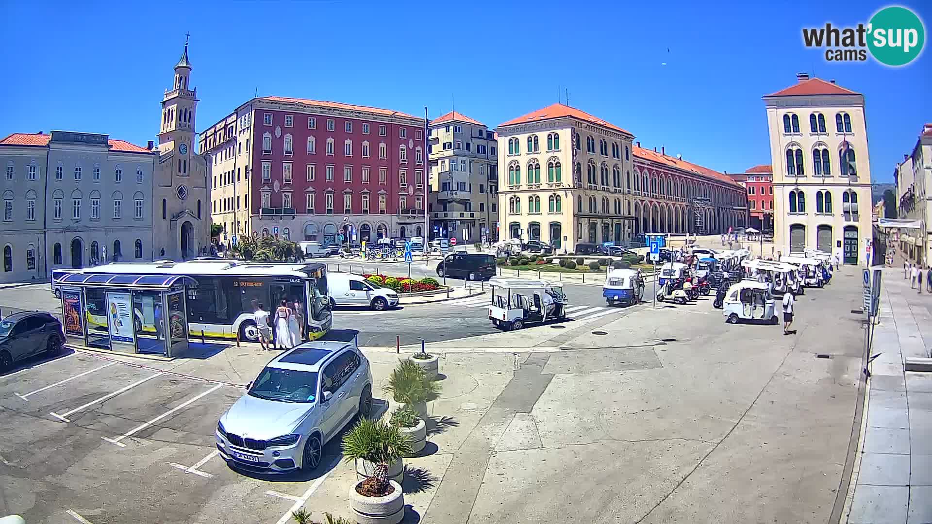 Webcam Split Riva – Prokurative | Plaza de la República