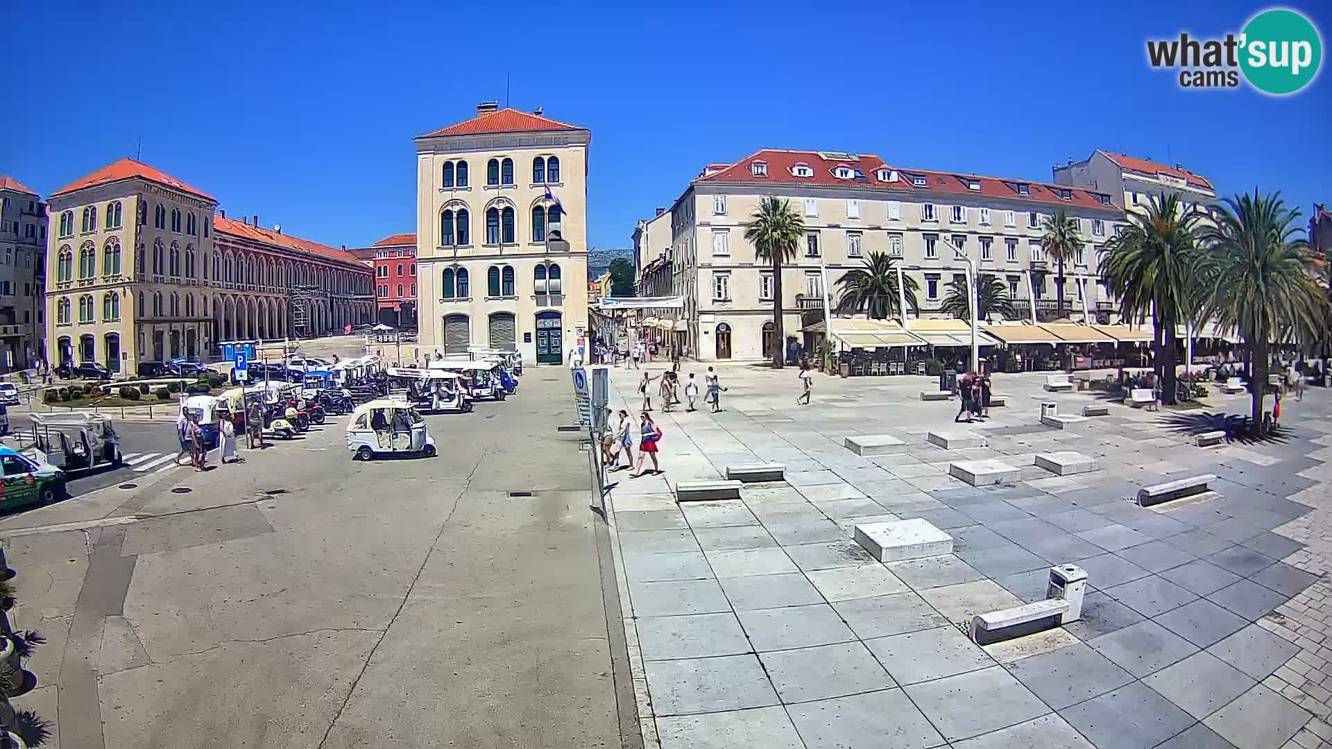 Webcam Spalato Riva – Prokurative | Piazza della Republika
