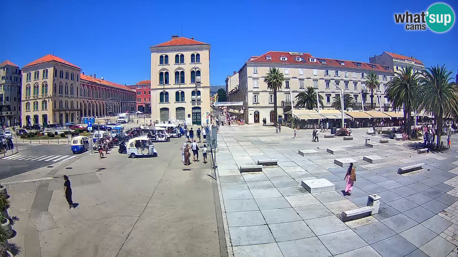 Live kamera Split Riva – Prokurative | Trg Republike