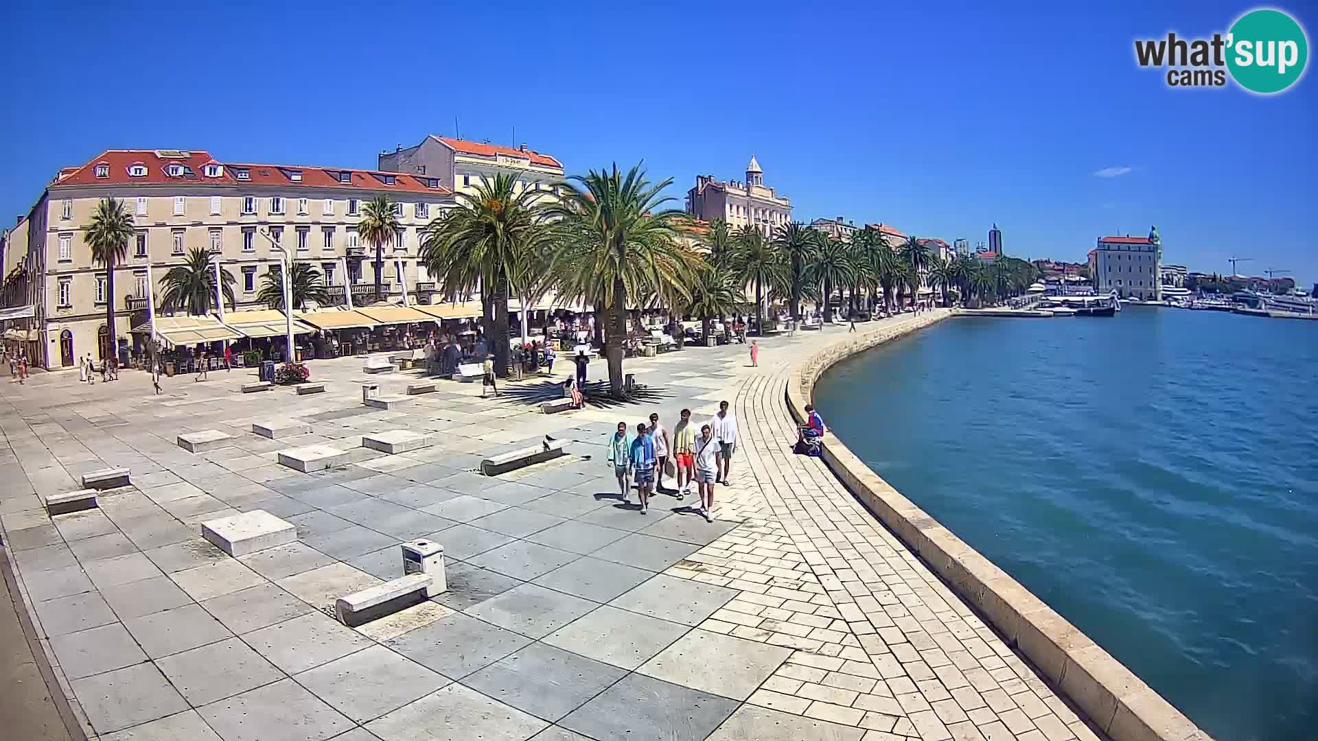 Webcam Spalato Riva – Prokurative | Piazza della Republika