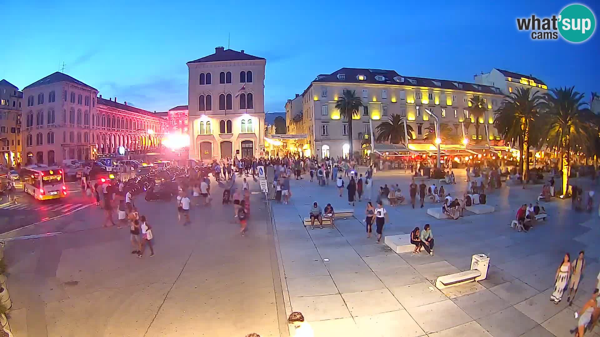 Live kamera Split Riva – Prokurative | Trg Republike