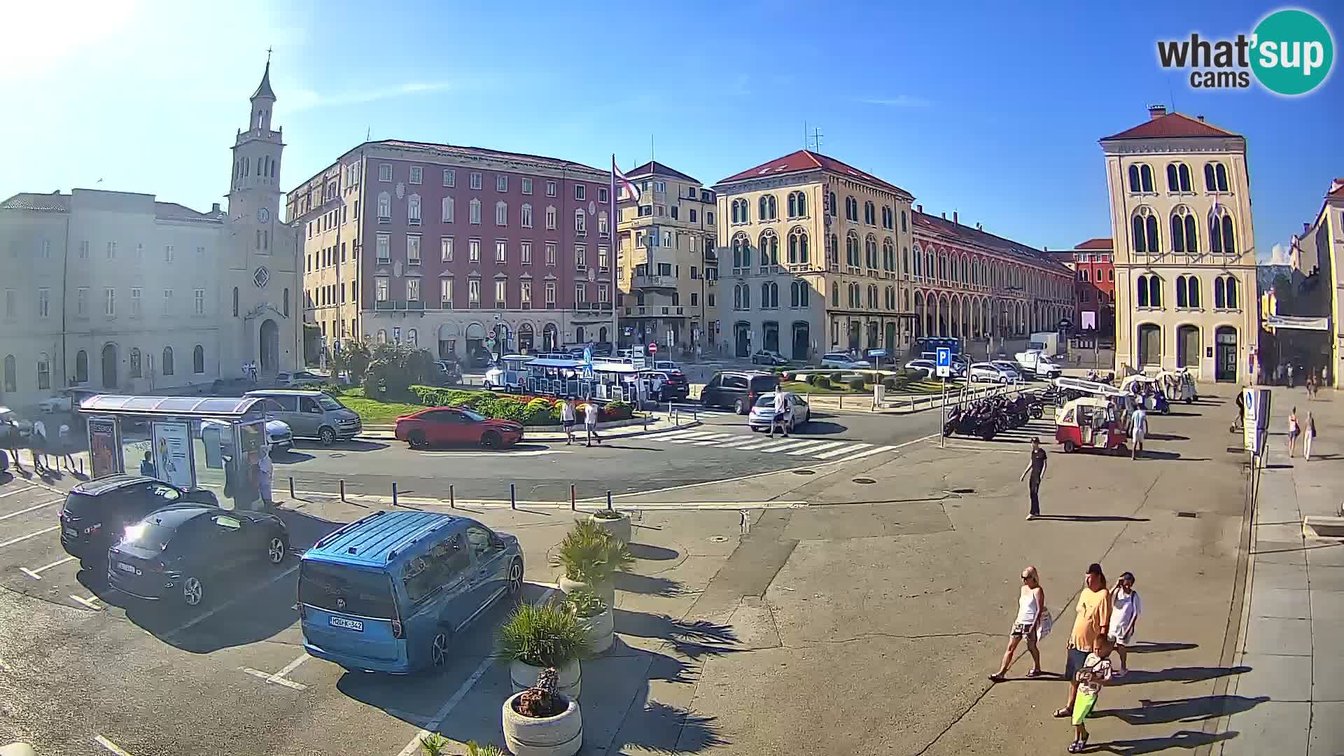Webcam Split Riva – Prokurative | Plaza de la República