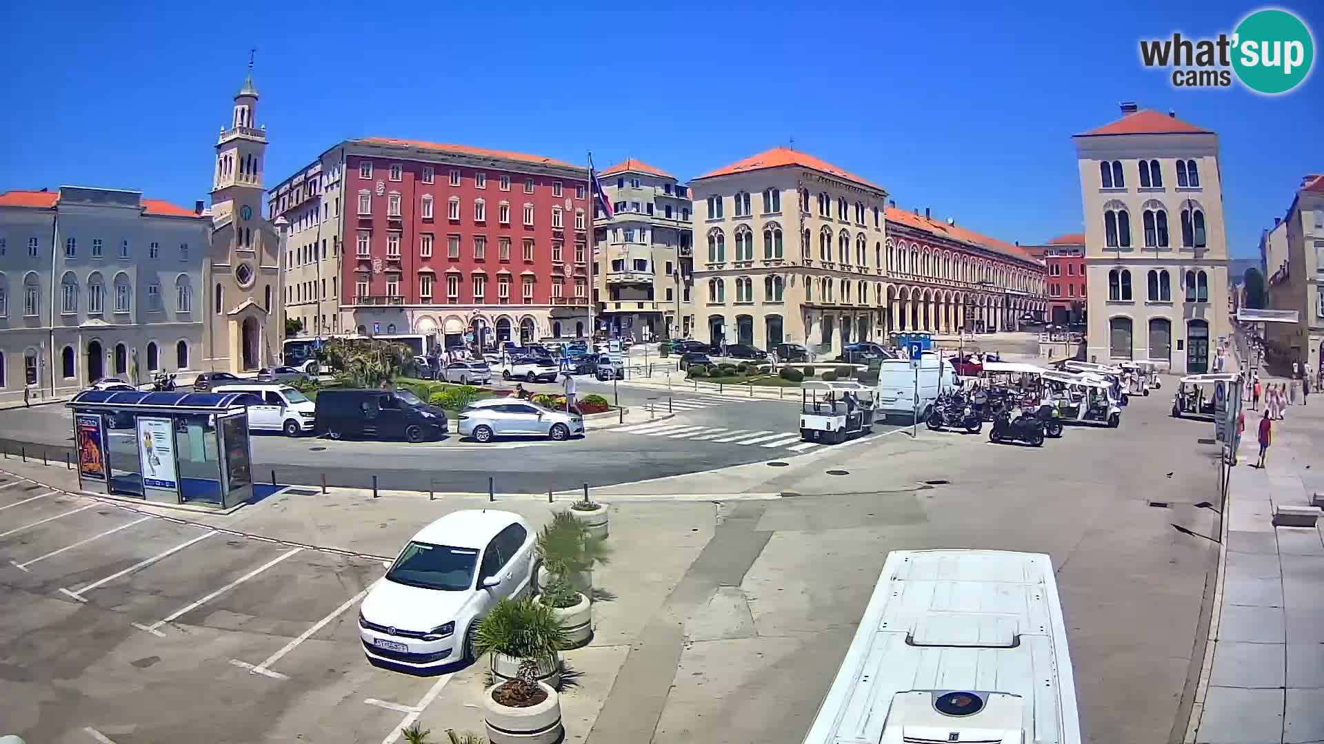 Split kamera Riva – Prokurative | Trg Republike