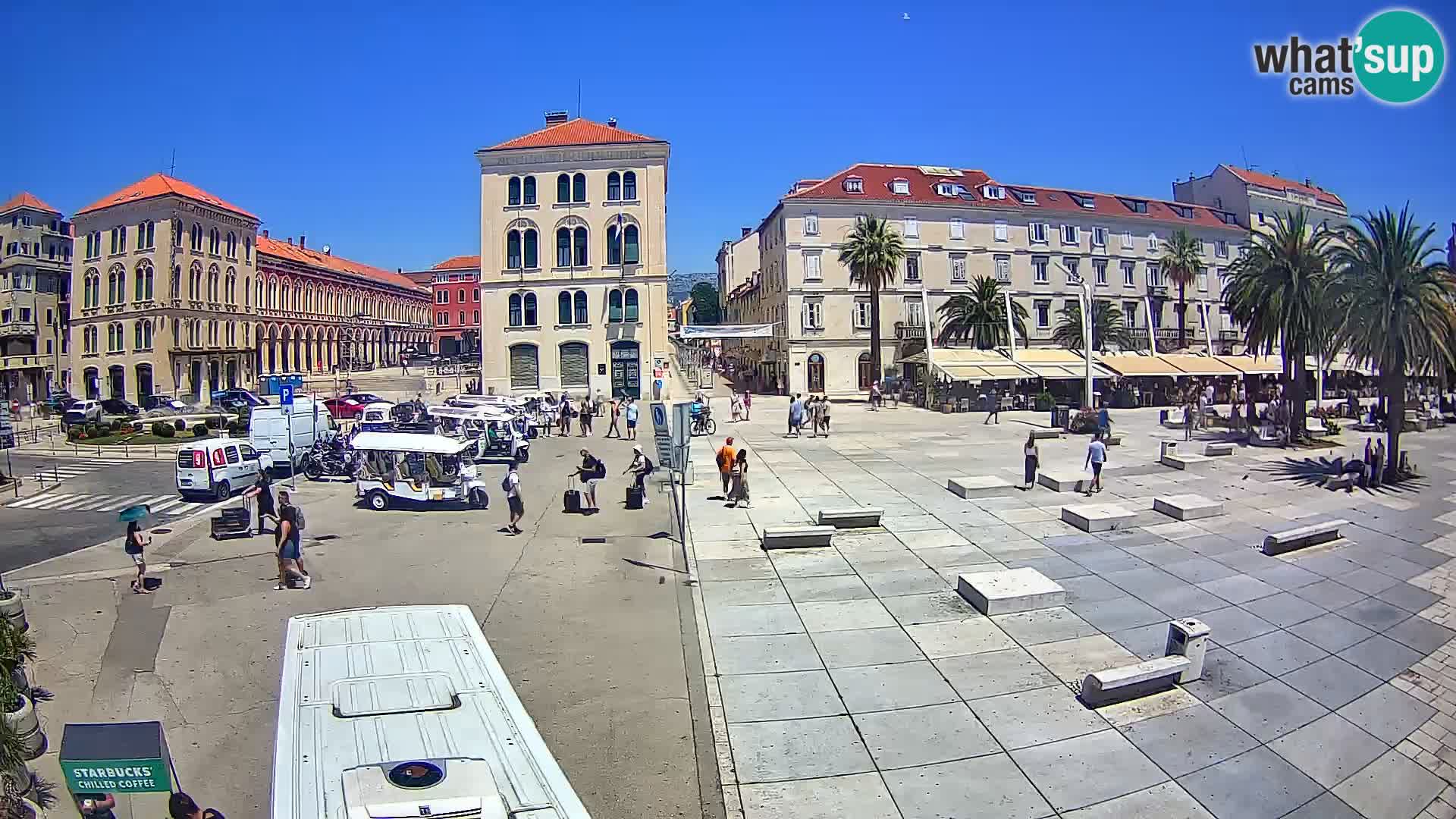 Webcam Split Riva – Prokurative | Plaza de la República