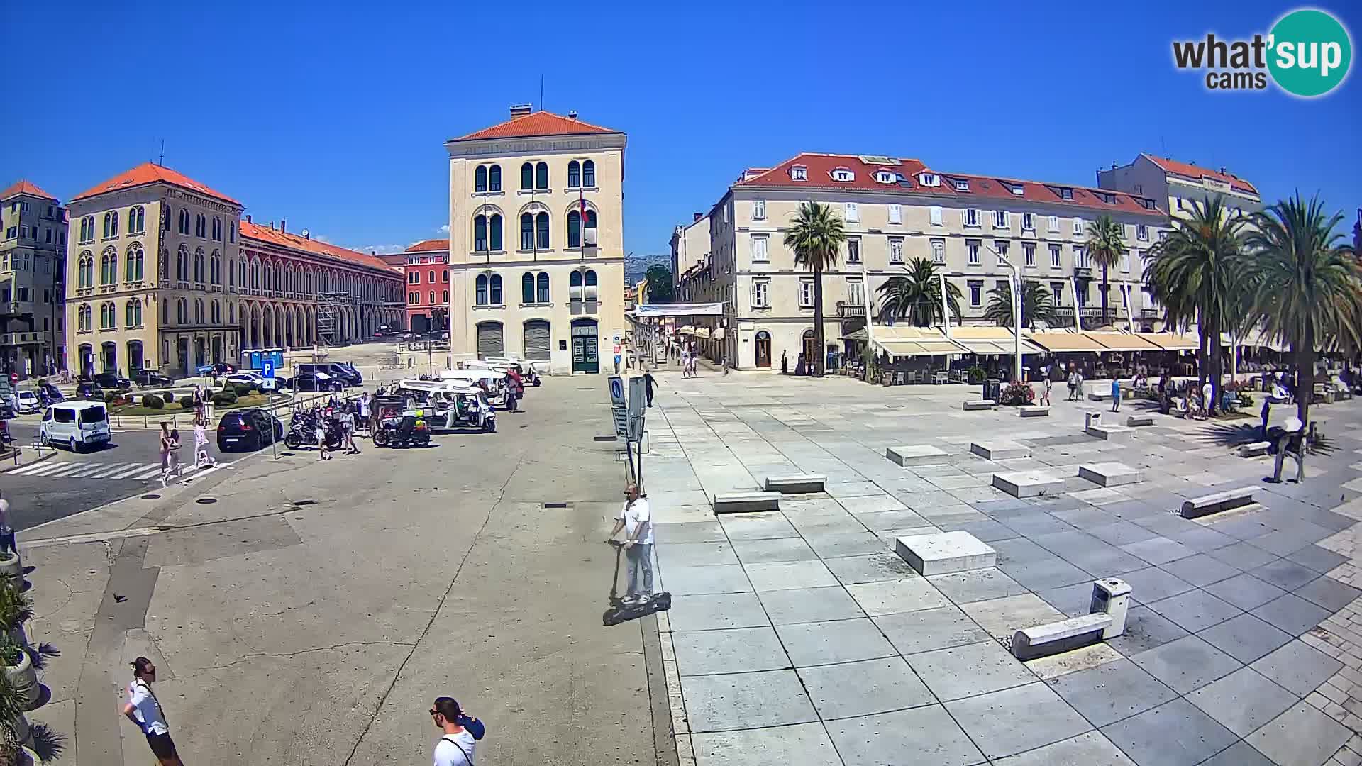 Live kamera Split Riva – Prokurative | Trg Republike