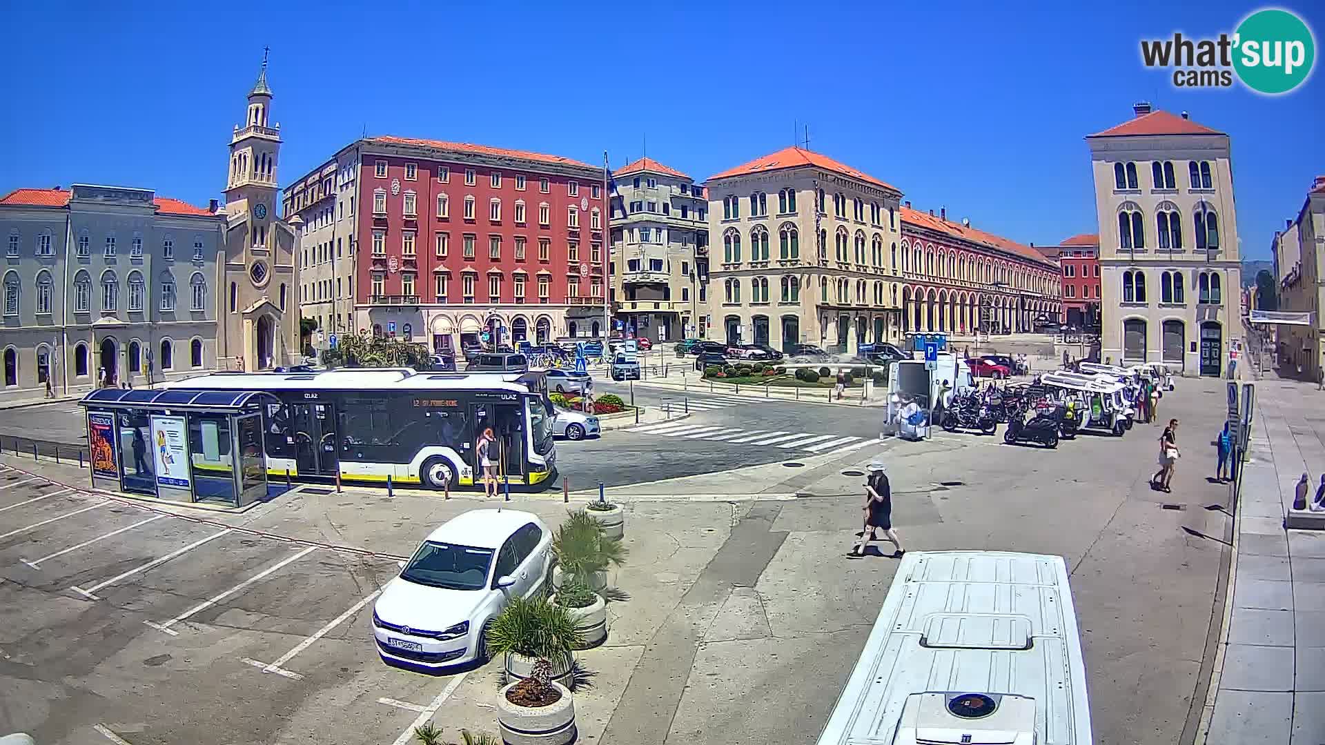 Split kamera Riva – Prokurative | Trg Republike
