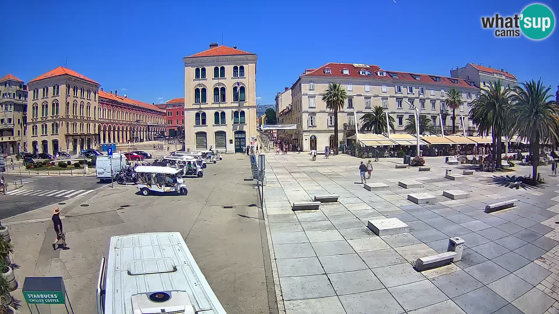 Webcam Split Riva – Prokurative | Trg Republike