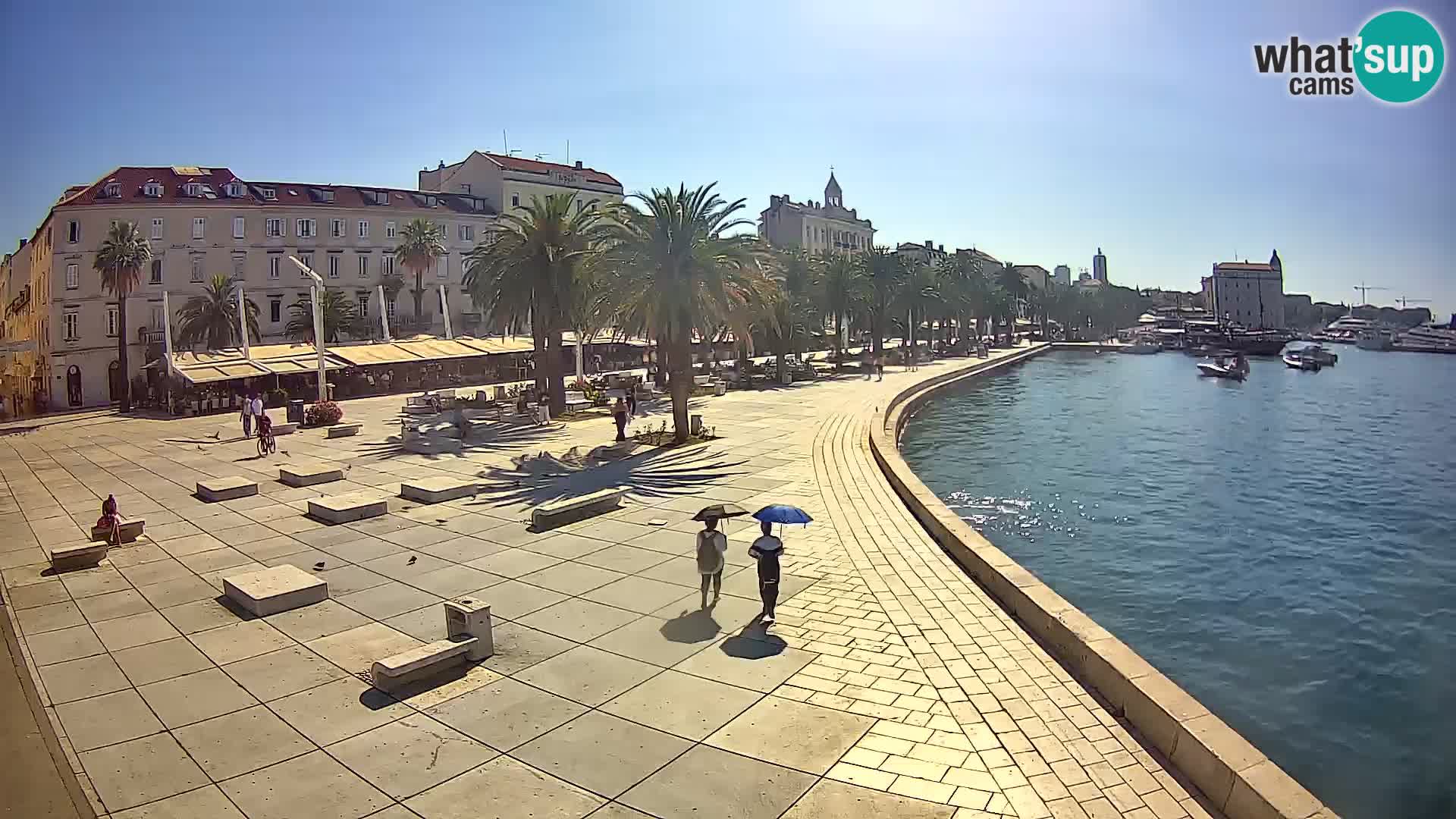 Webcam Split Riva – Prokurative | Trg Republike
