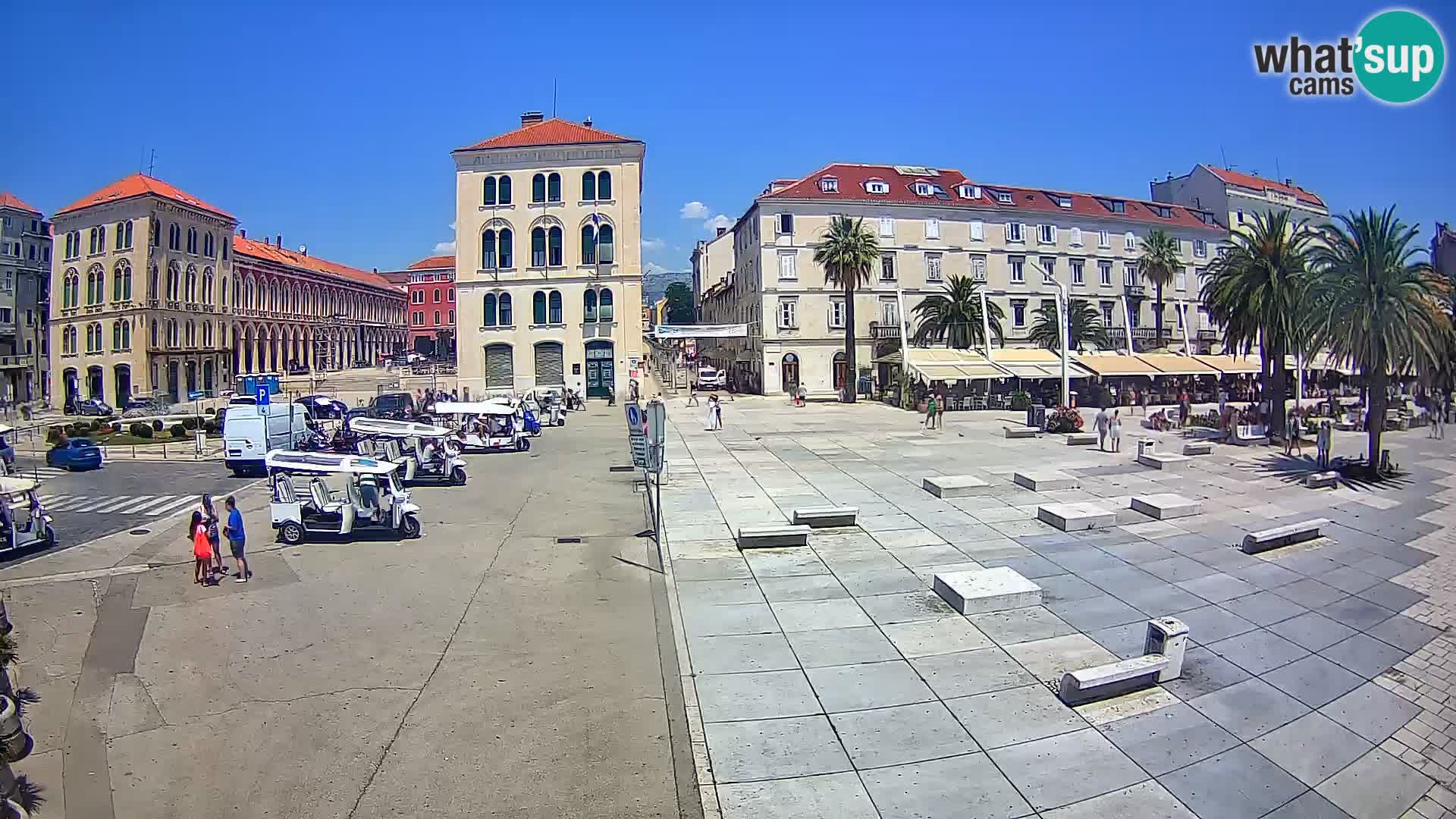 Webcam Split Riva – Prokurative | Plaza de la República