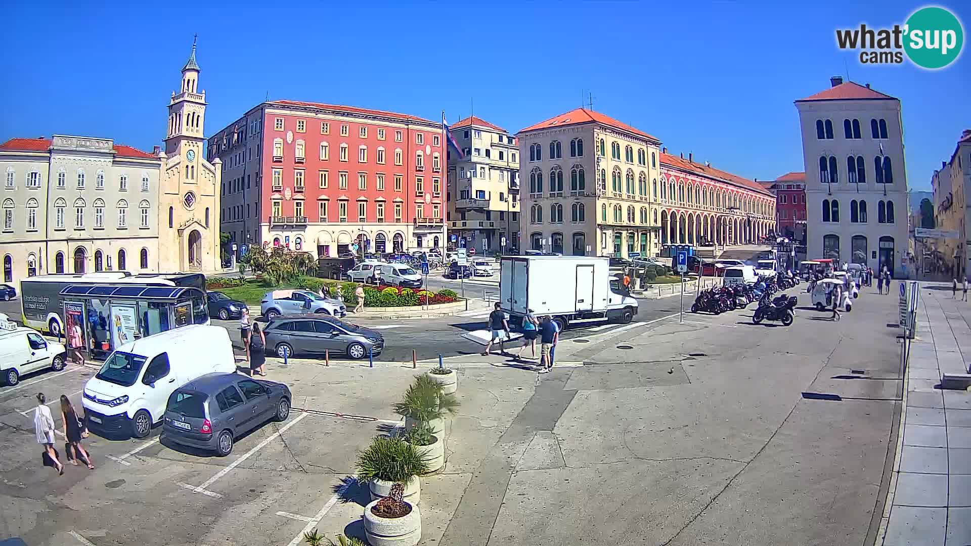 Webcam Split Riva – Prokurative | Plaza de la República