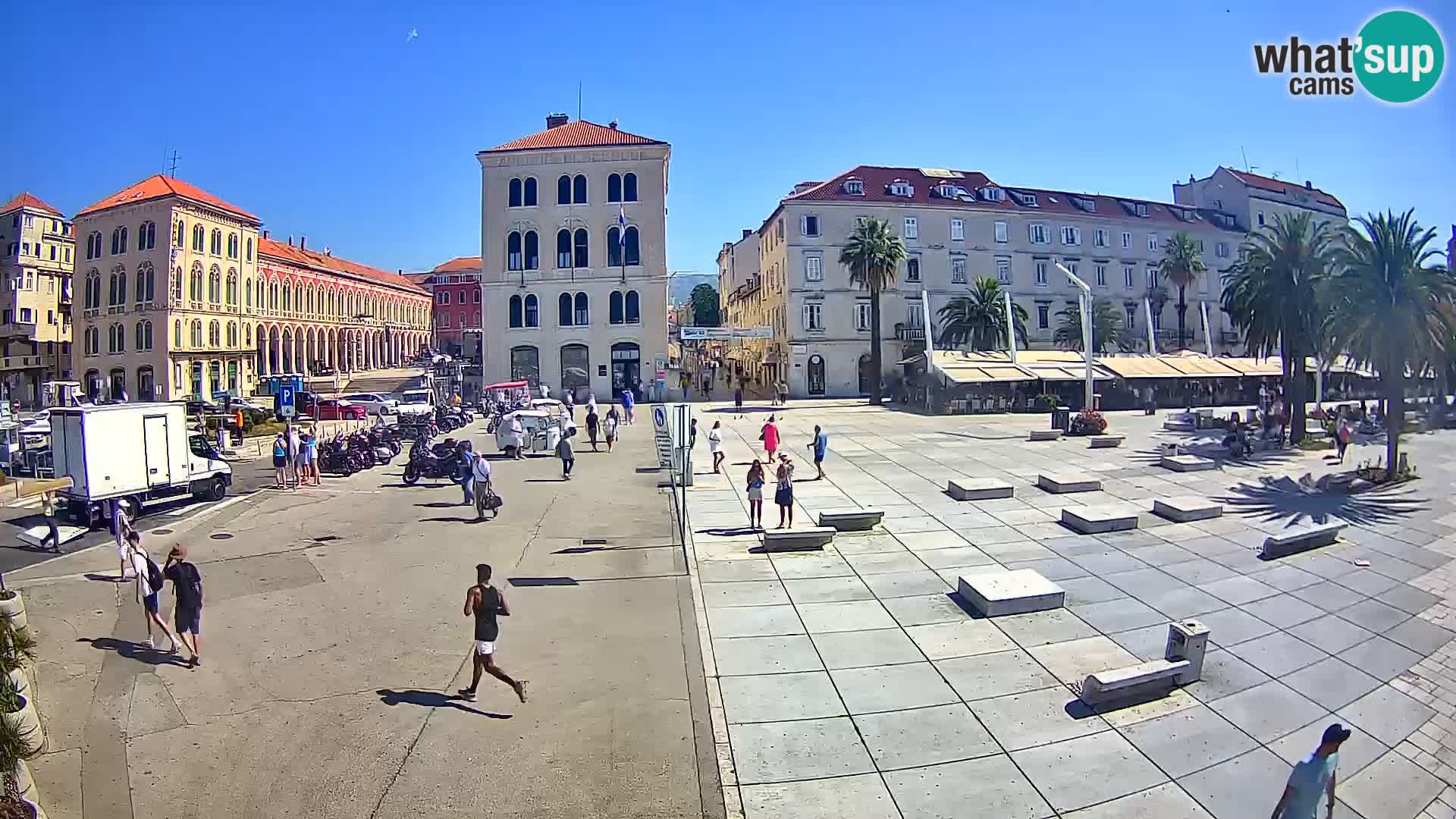 Webcam Split Riva – Prokurative | Trg Republike