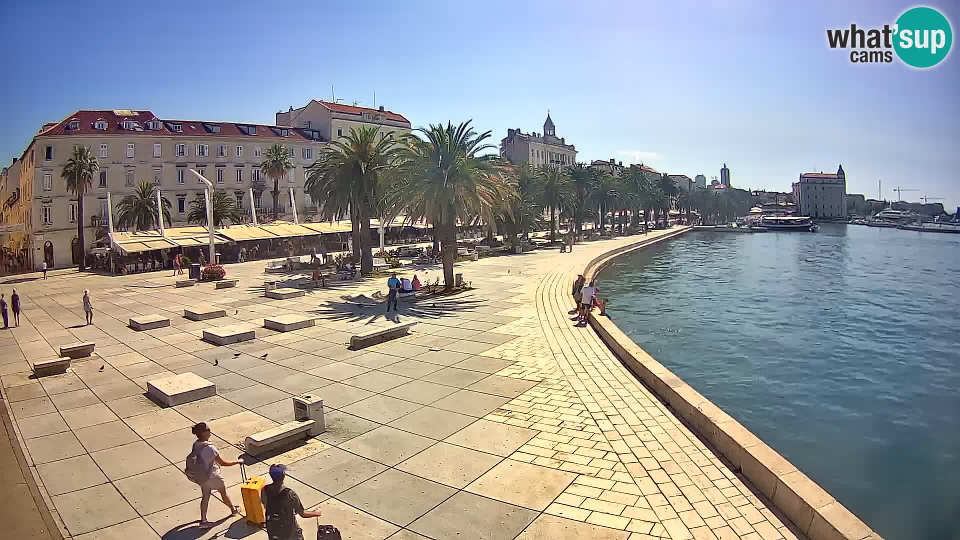 Webcam Split Riva – Prokurative | Trg Republike