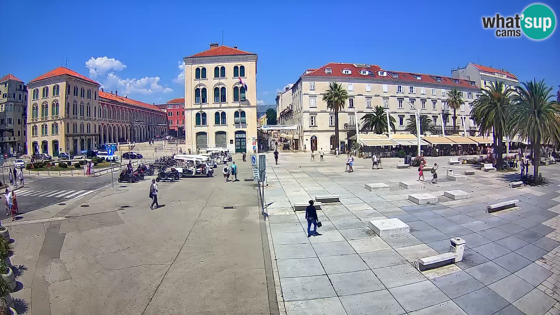 Webcam Spalato Riva – Prokurative | Piazza della Republika