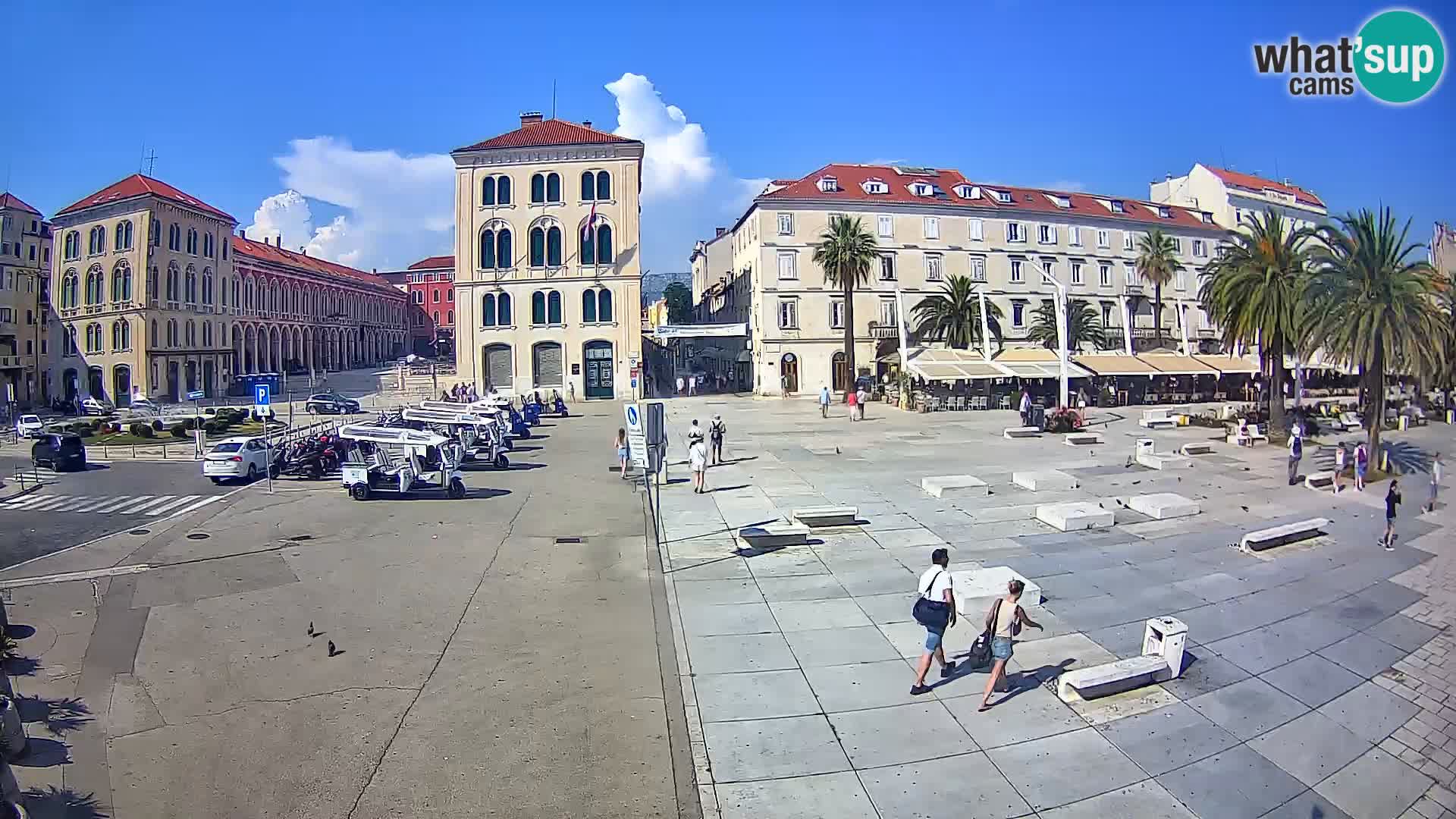 Live kamera Split Riva – Prokurative | Trg Republike