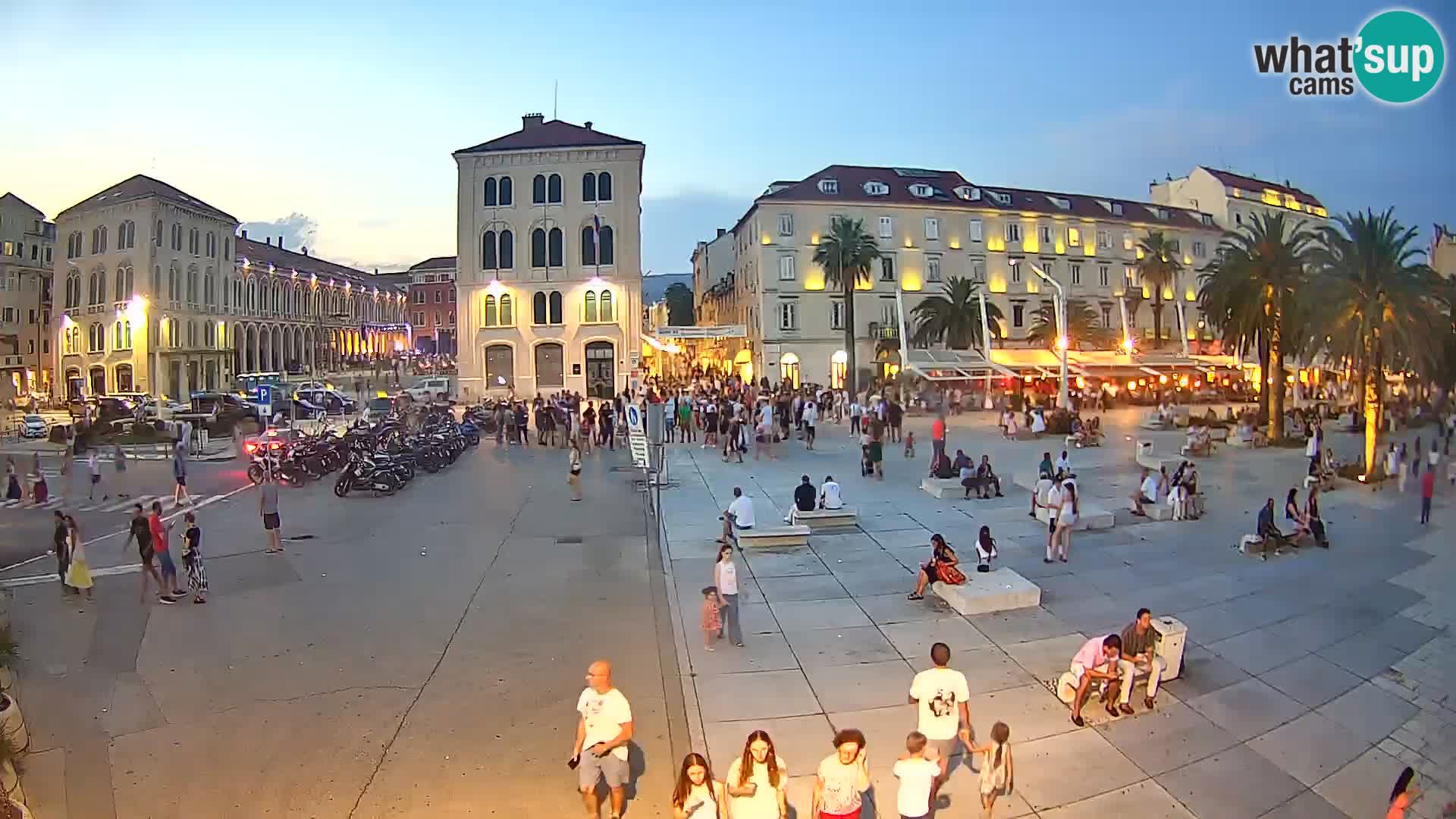 Webcam Split Riva – Prokurative | Plaza de la República
