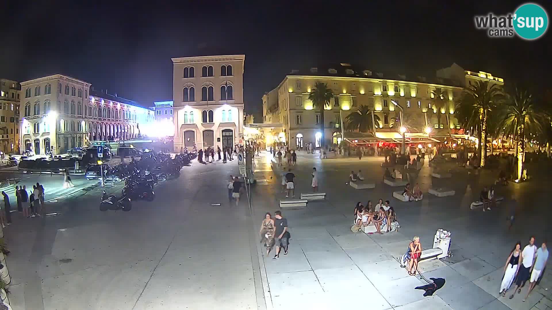 Webcam Spalato Riva – Prokurative | Piazza della Republika