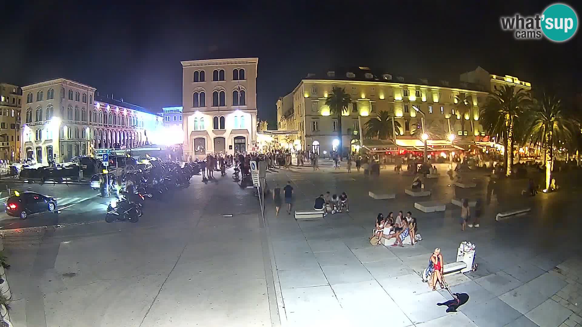 Webcam Split Riva – Prokurative | Trg Republike