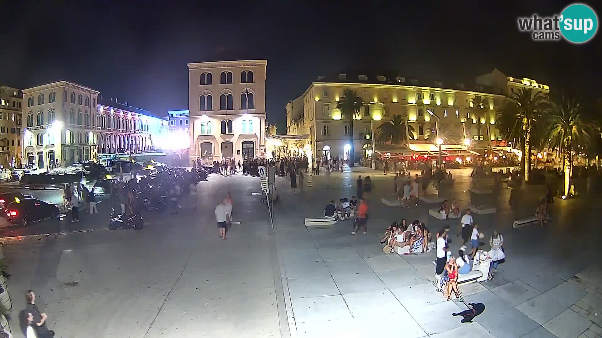 Webcam Split Riva – Prokurative | Trg Republike