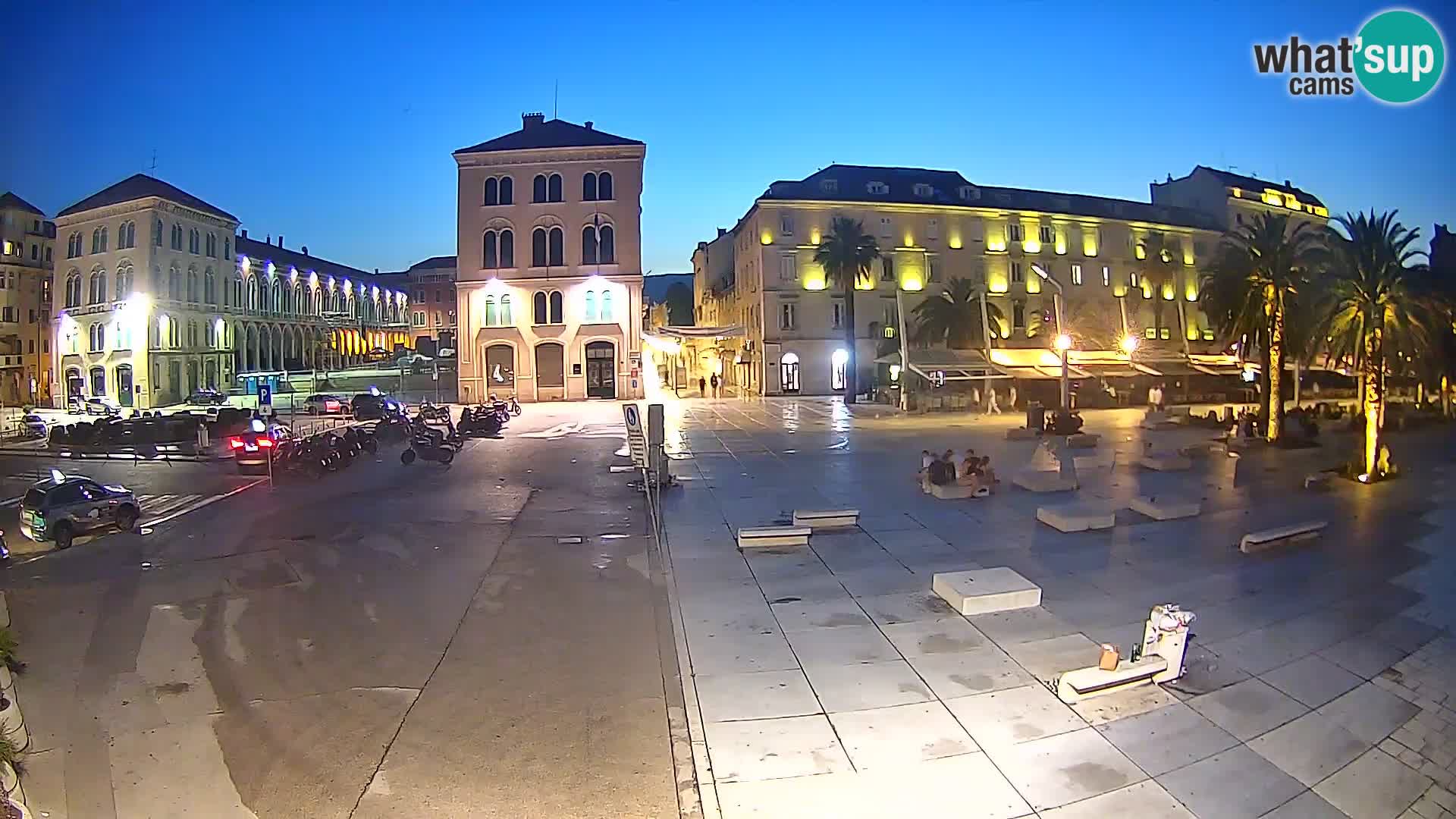 Webcam Split Riva – Prokurative | Plaza de la República