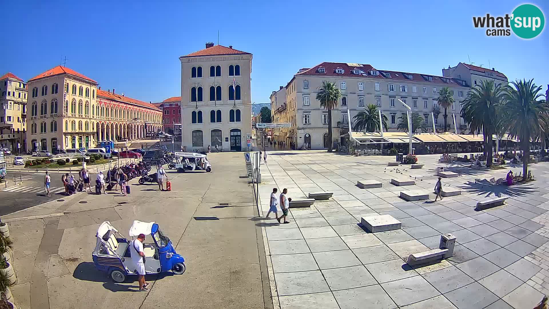 Webcam Split Riva – Prokurative | Plaza de la República