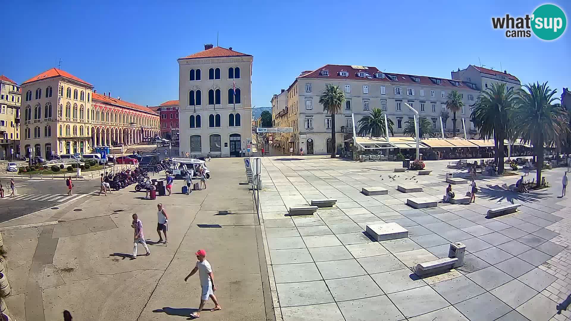 Webcam Split Riva – Prokurative | Trg Republike