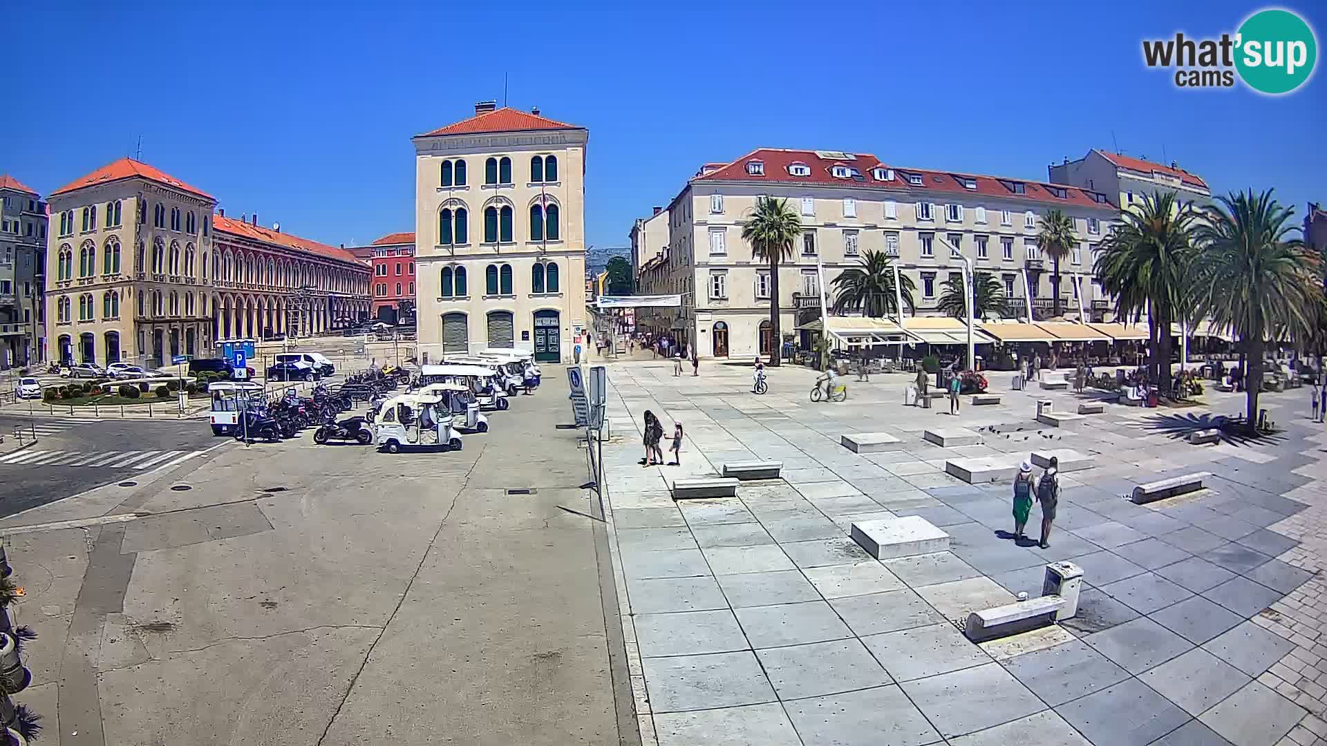 Webcam Split Riva – Prokurative | Trg Republike