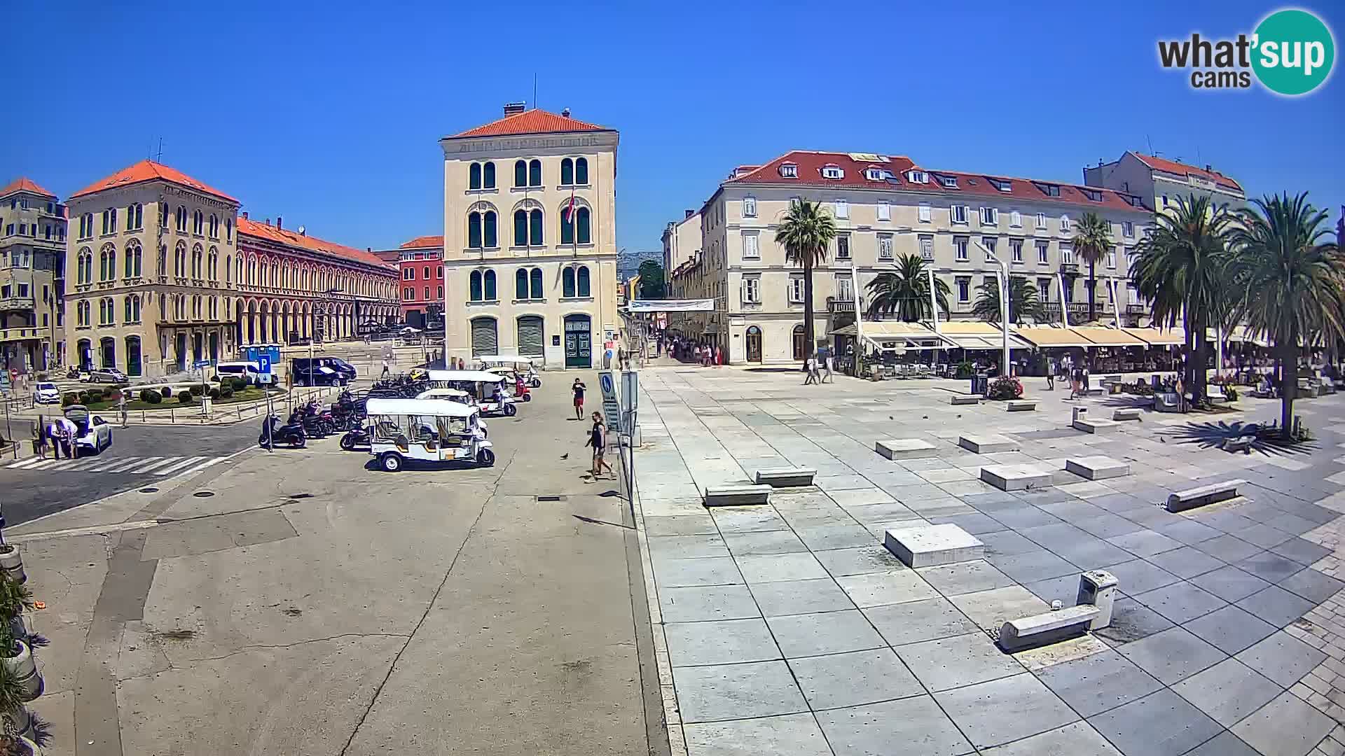 Webcam Split Riva – Prokurative | Trg Republike