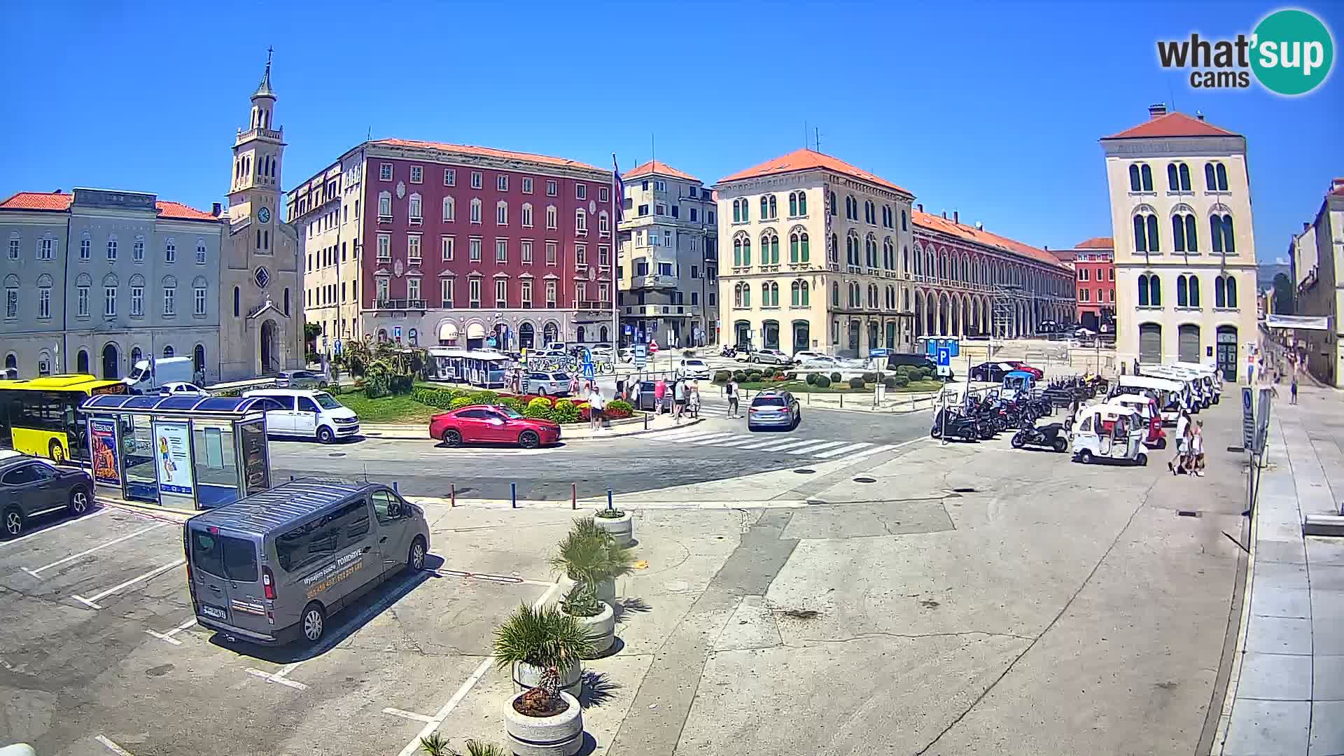 Live kamera Split Riva – Prokurative | Trg Republike