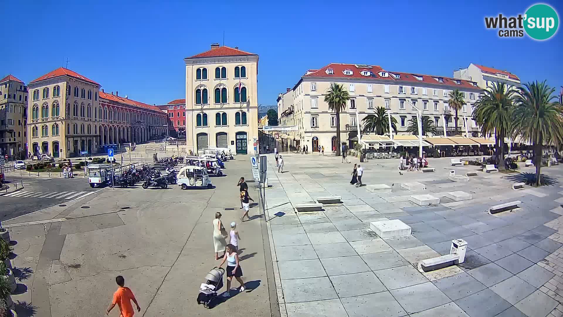 Live kamera Split Riva – Prokurative | Trg Republike