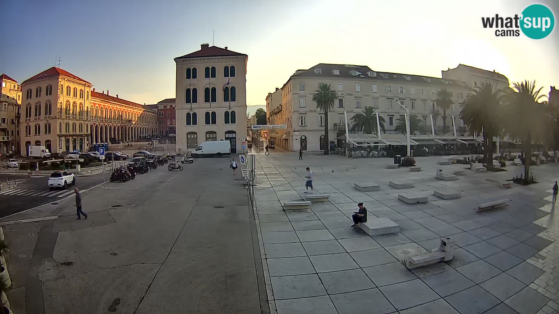Split kamera Riva – Prokurative | Trg Republike