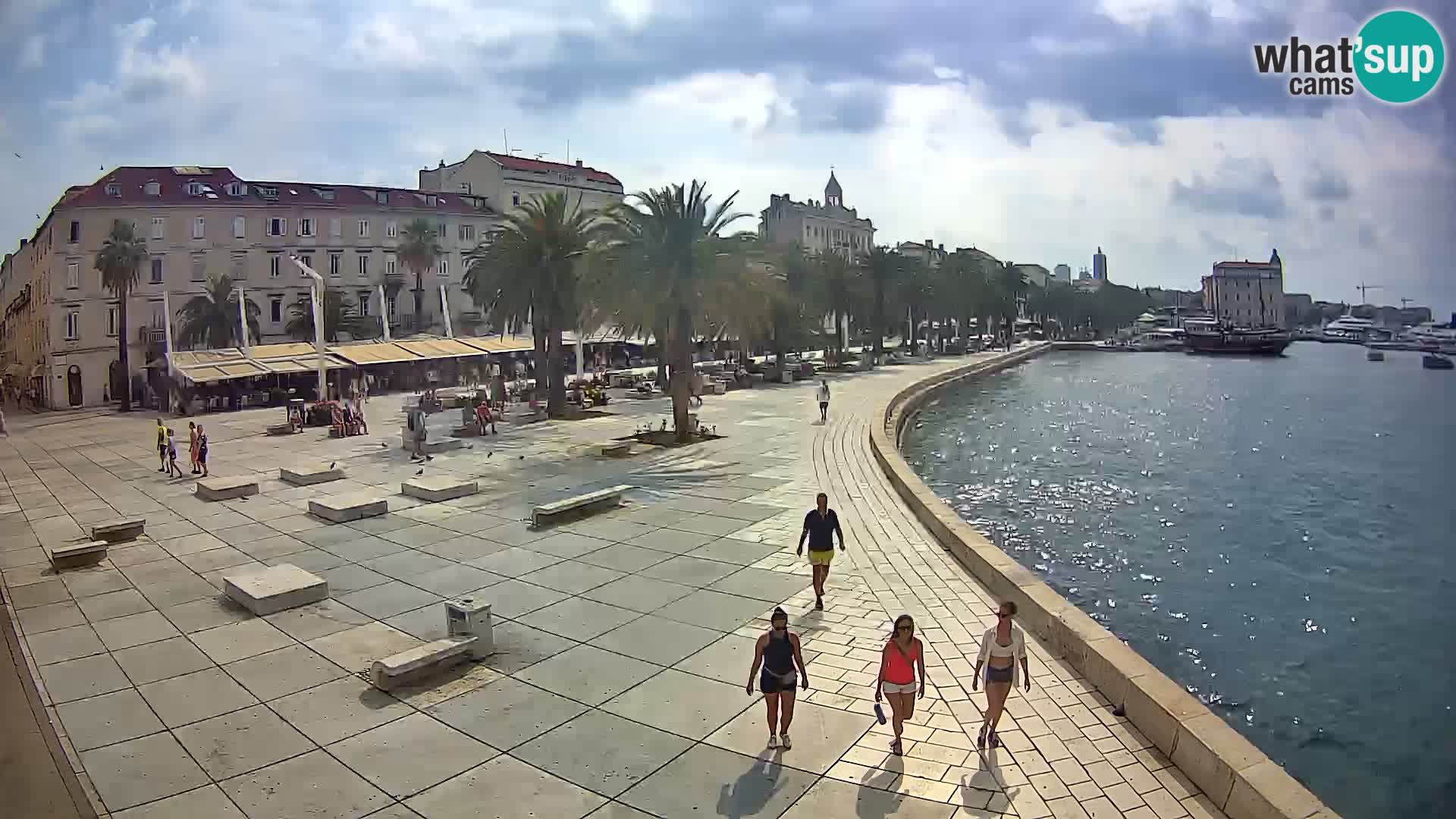 Split kamera Riva – Prokurative | Trg Republike