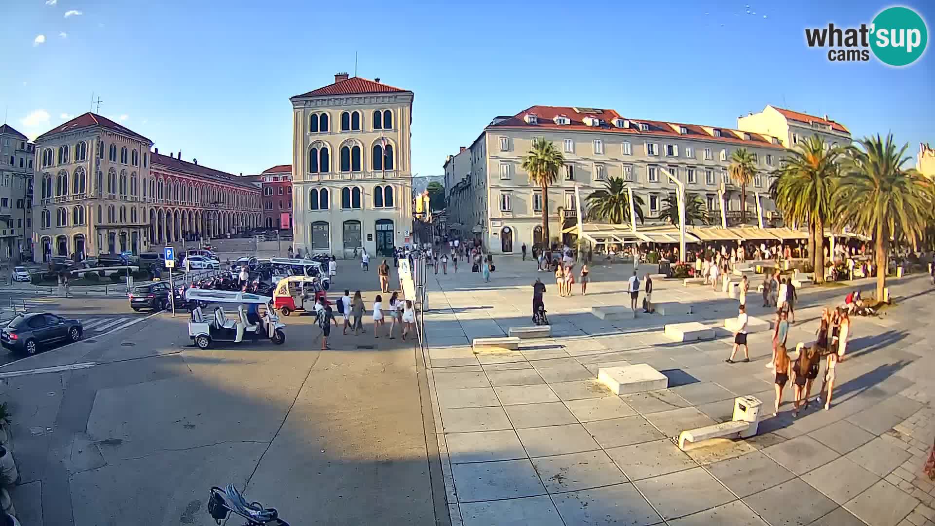 Webcam Split Riva – Prokurative | Trg Republike
