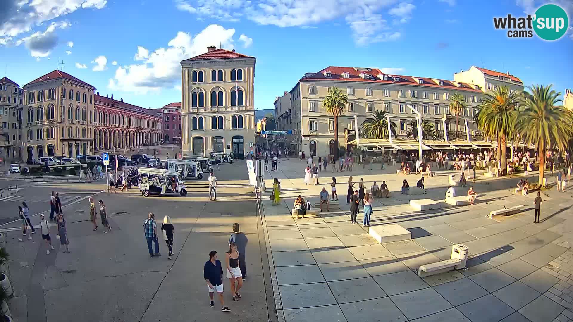 Webcam Split Riva – Prokurative | Plaza de la República