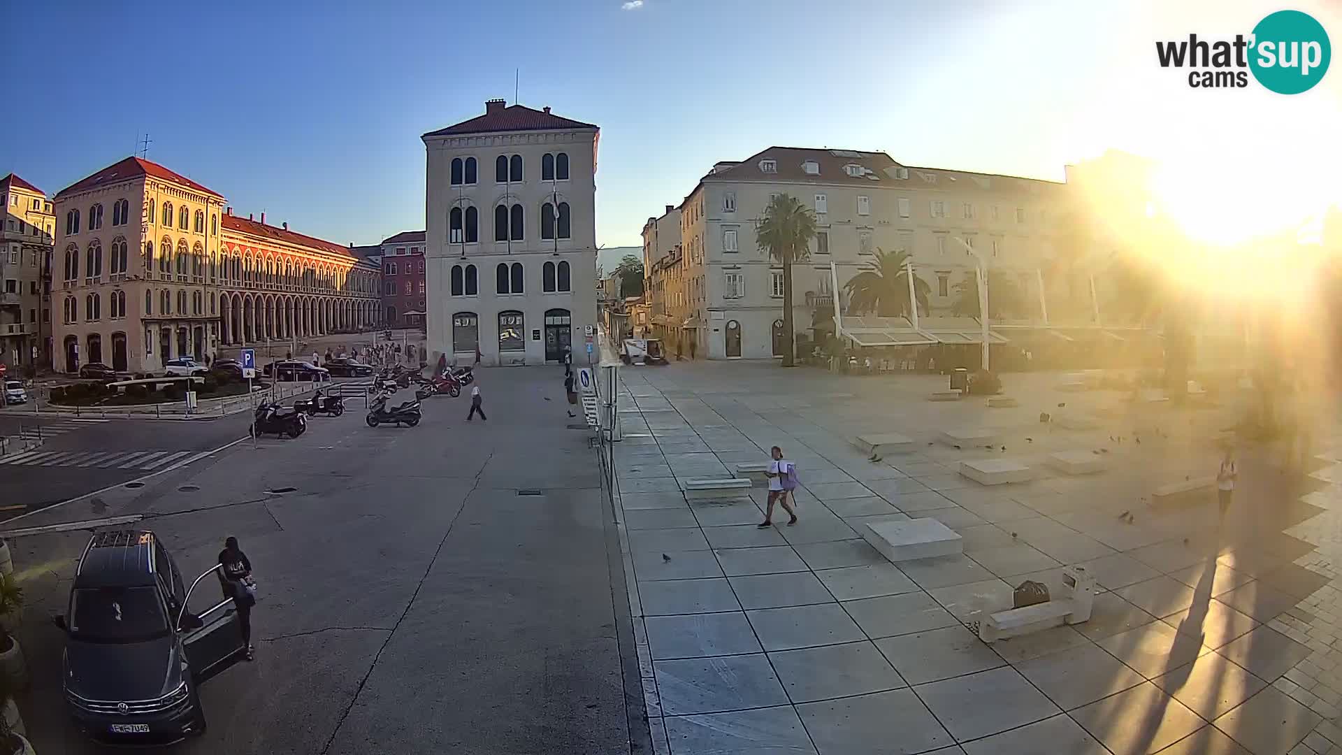 Webcam Spalato Riva – Prokurative | Piazza della Republika