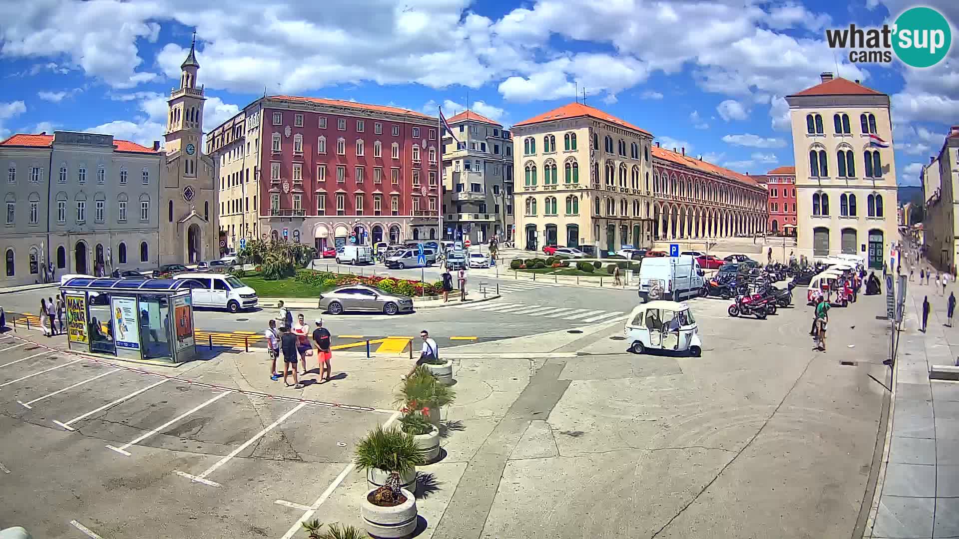 Live kamera Split Riva – Prokurative | Trg Republike