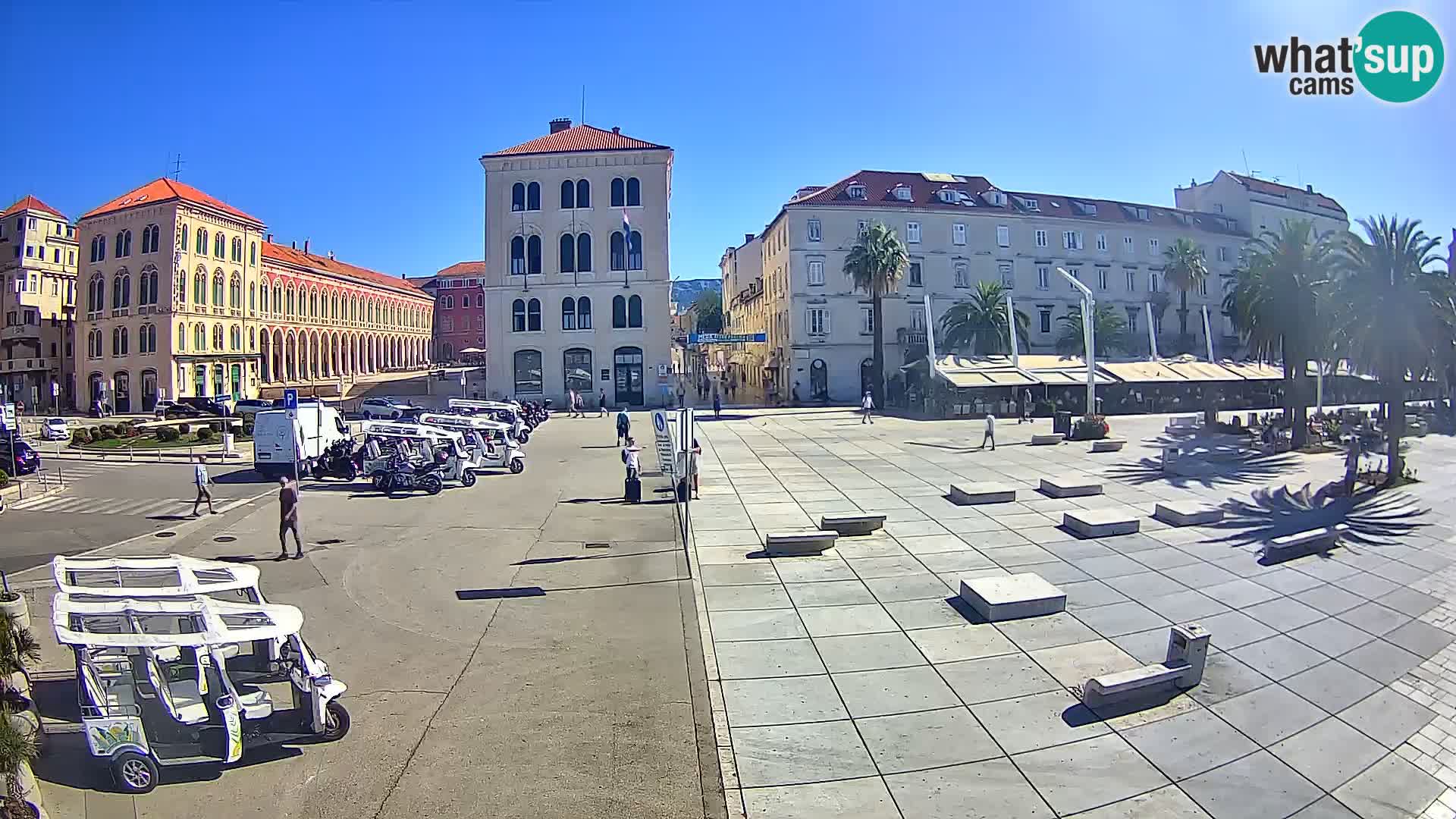 Webcam Split Riva – Prokurative | Trg Republike