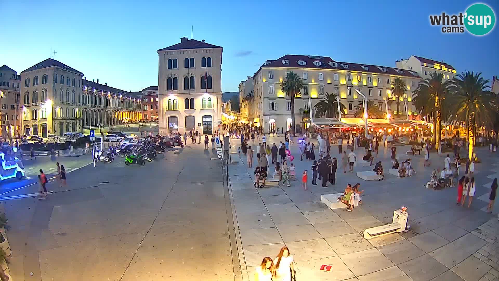 Webcam Split Riva – Prokurative | Trg Republike