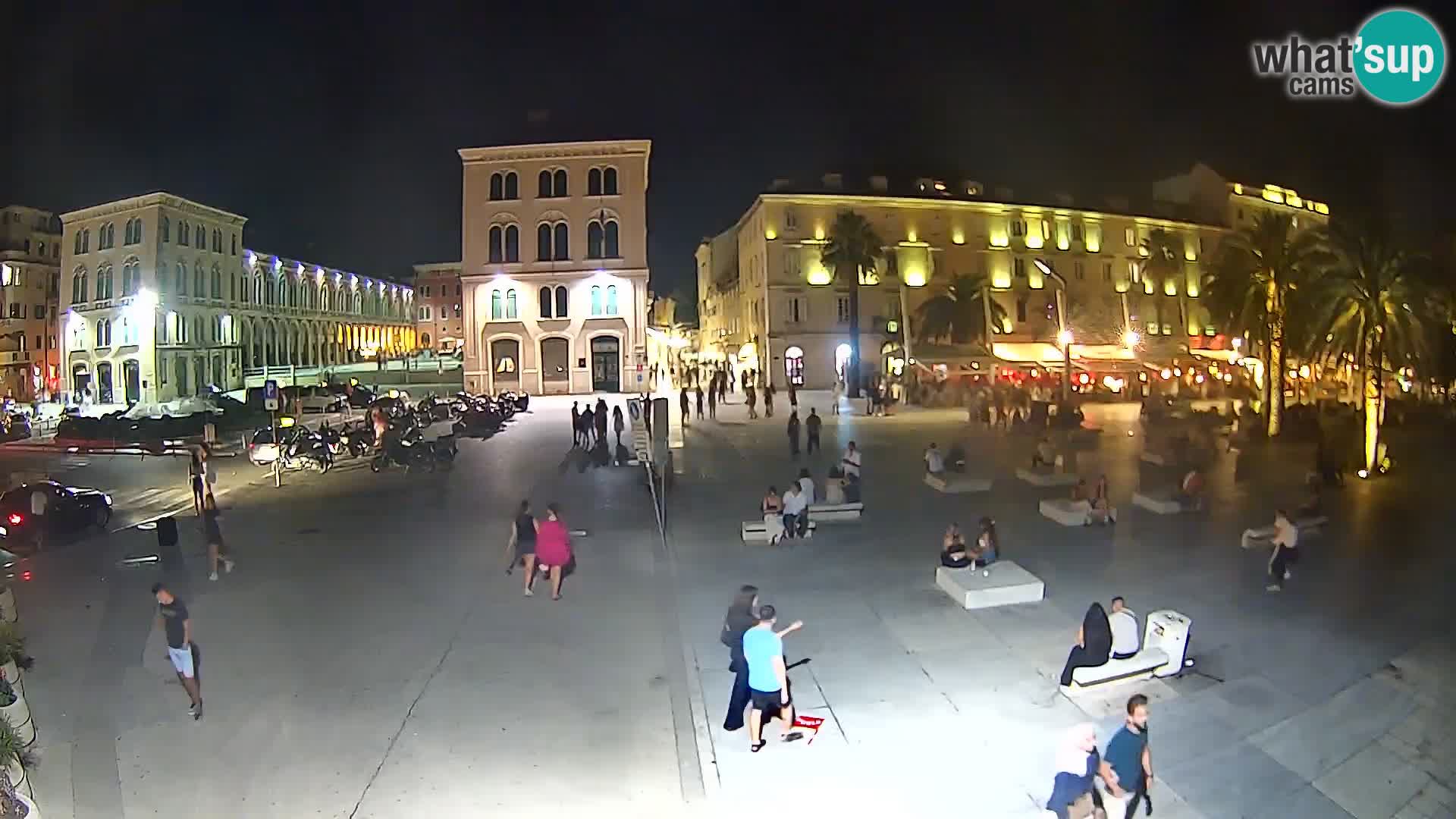 Webcam Split Riva – Prokurative | Trg Republike