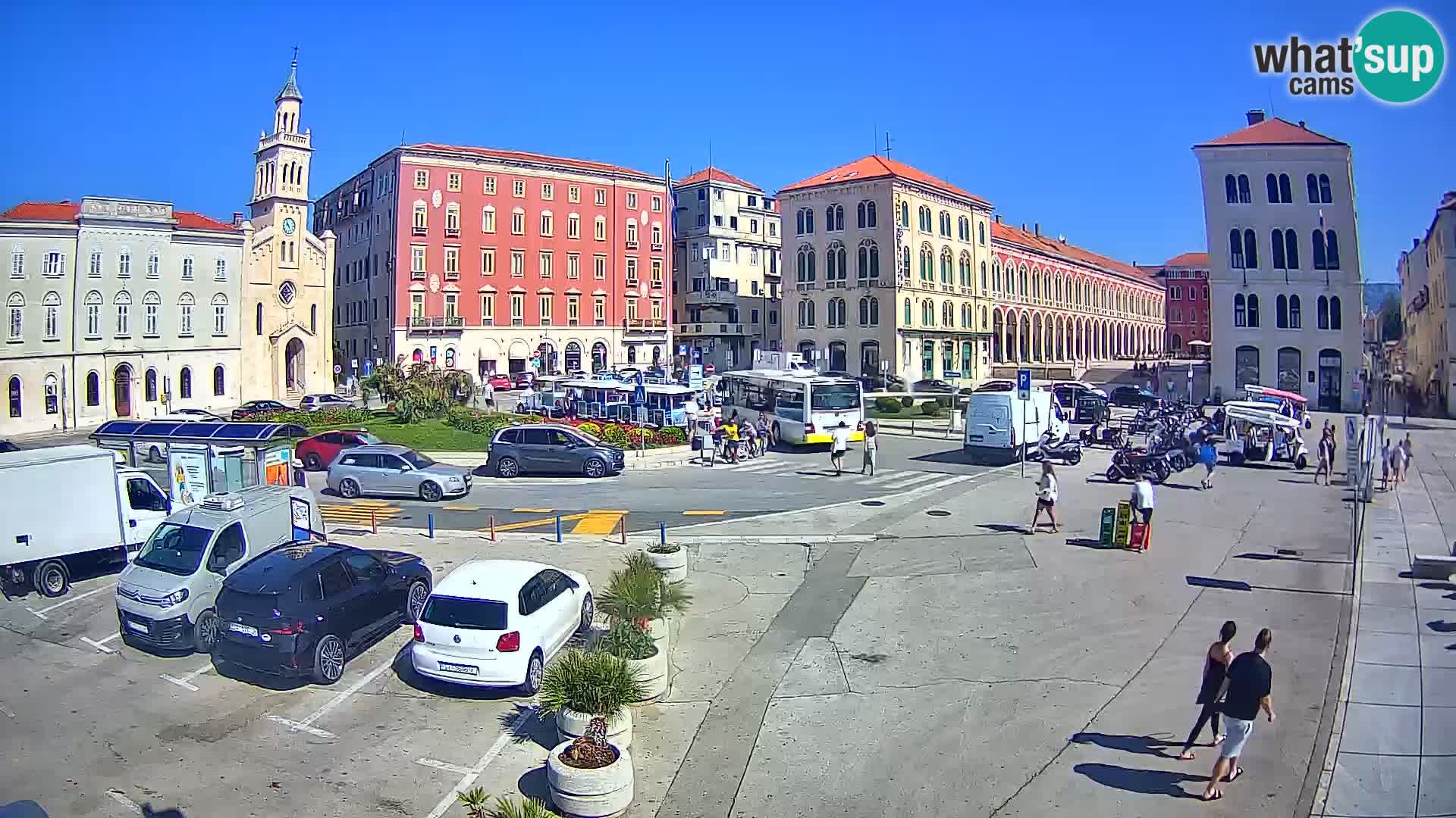 Live kamera Split Riva – Prokurative | Trg Republike