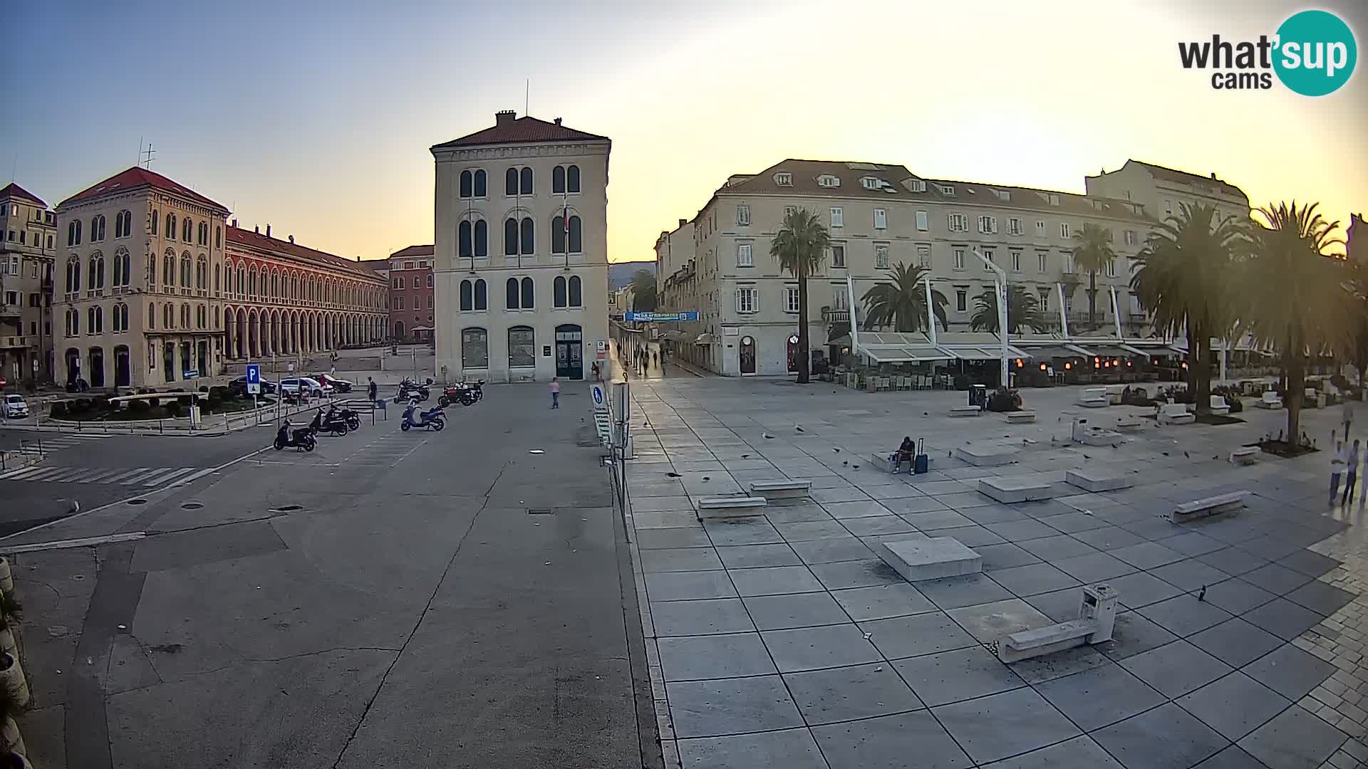 Webcam Split Riva – Prokurative | Plaza de la República