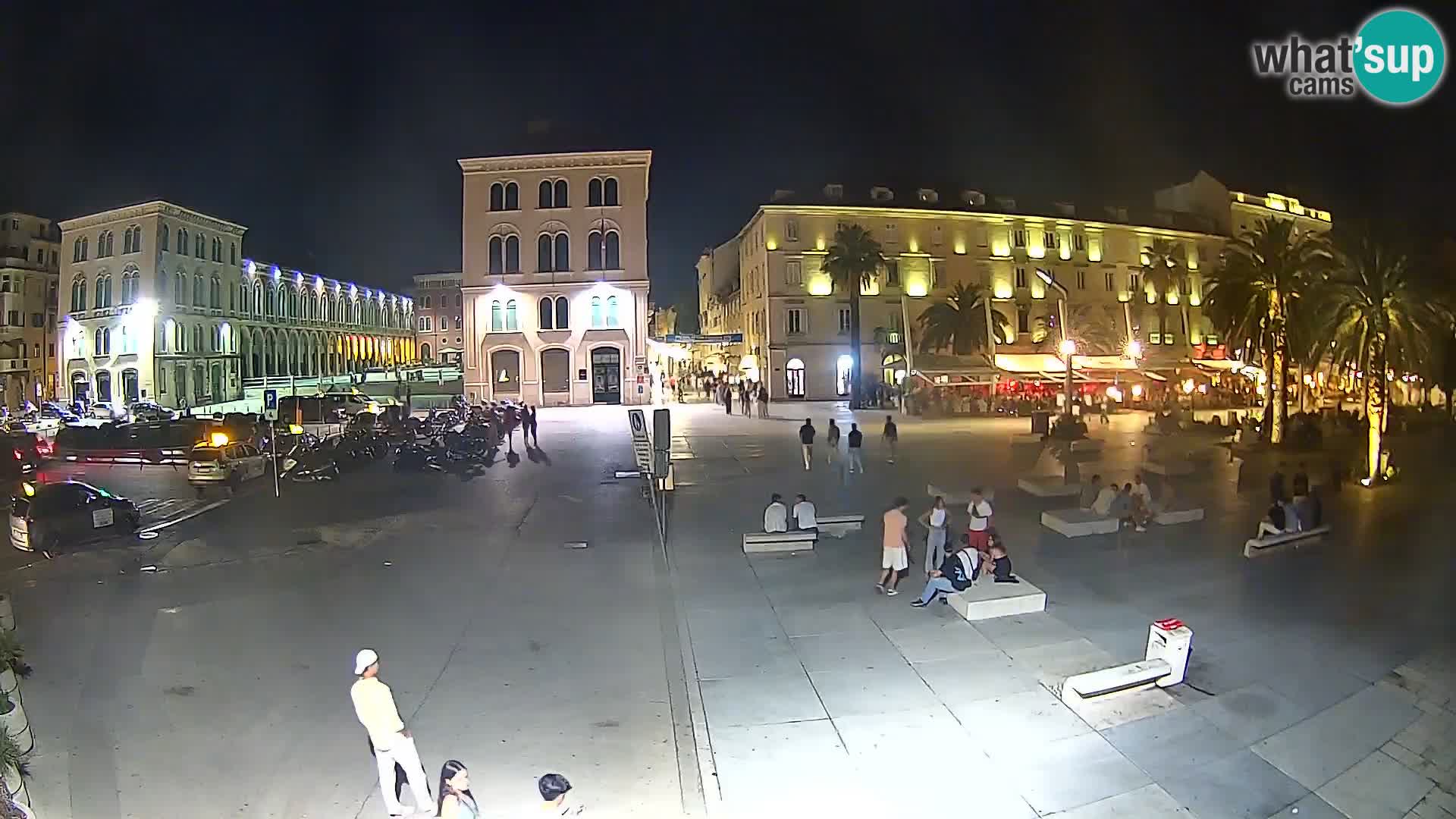 Webcam Spalato Riva – Prokurative | Piazza della Republika