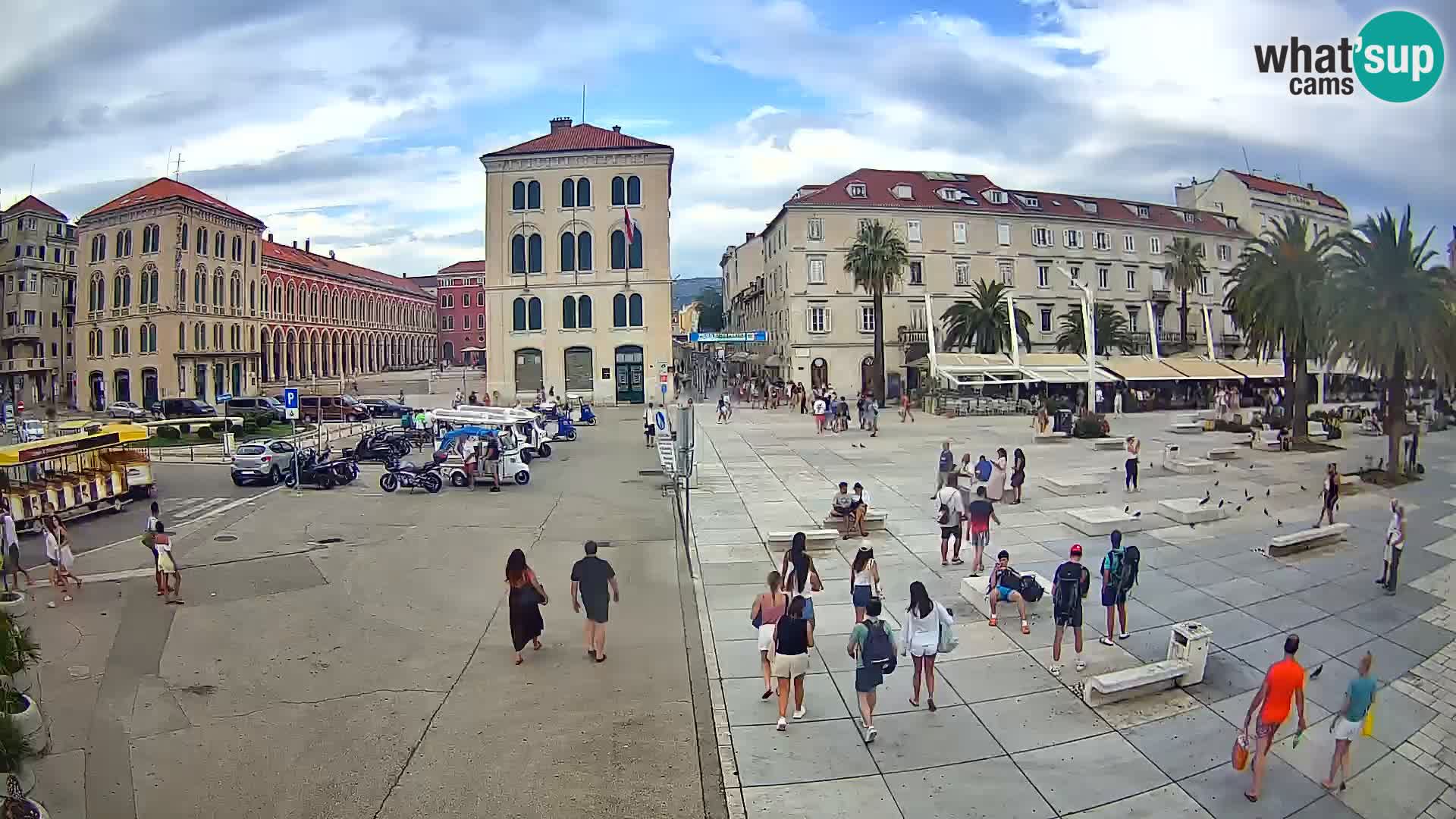 Webcam Split Riva – Prokurative | Trg Republike