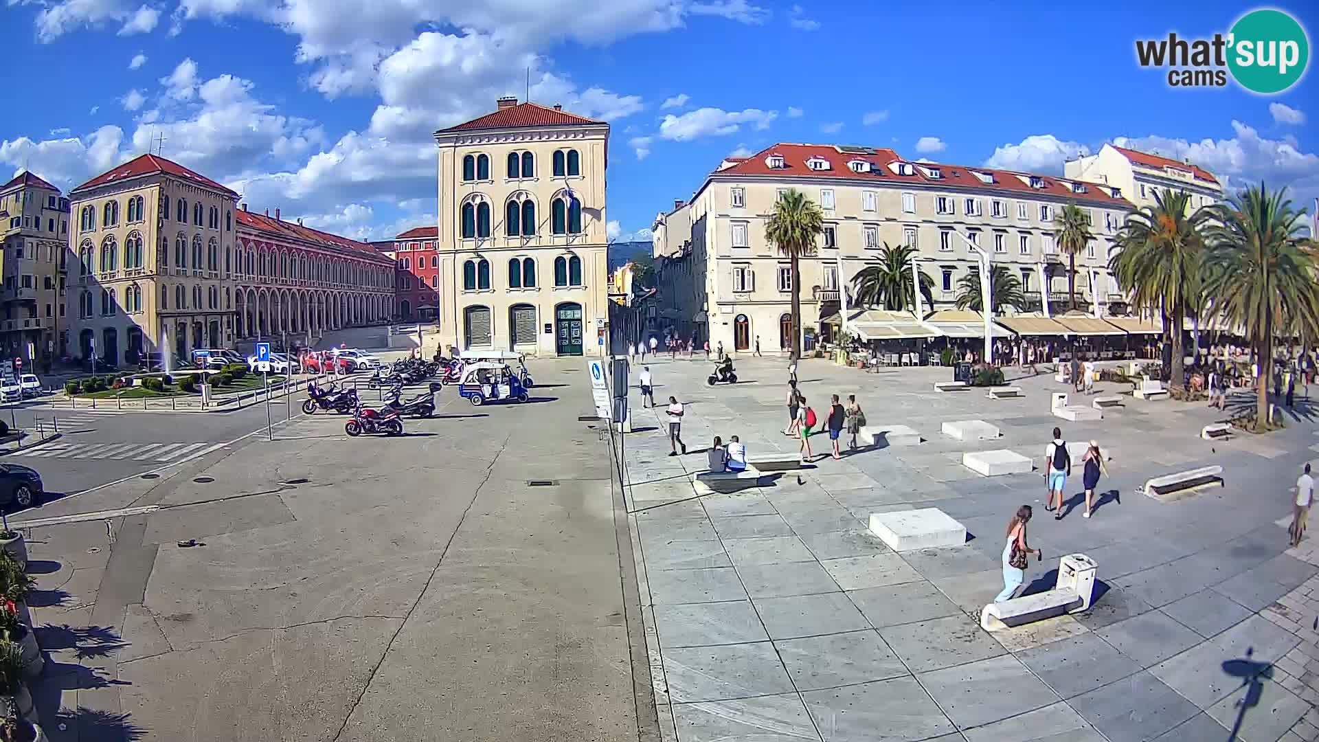Webcam Split Riva – Prokurative | Plaza de la República