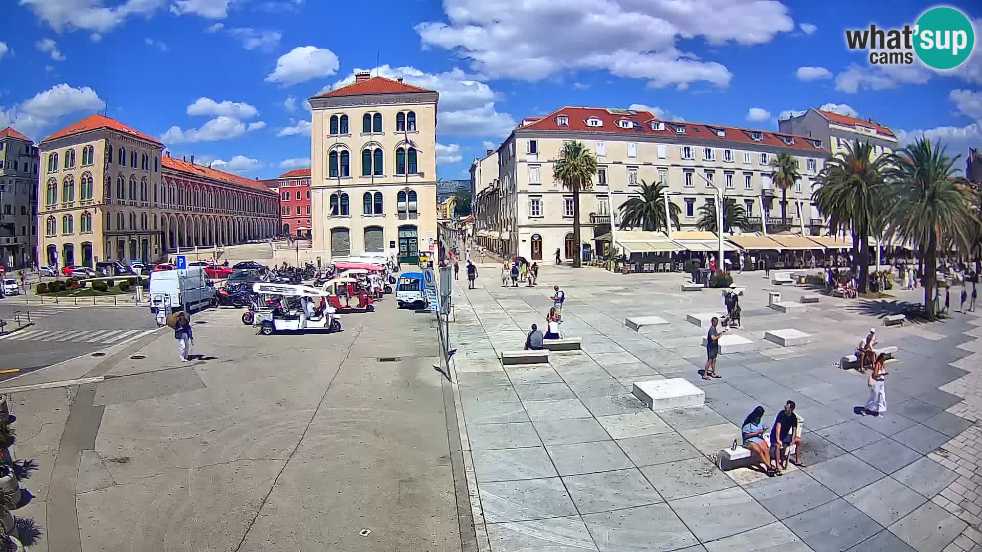 Webcam Split Riva – Prokurative | Plaza de la República