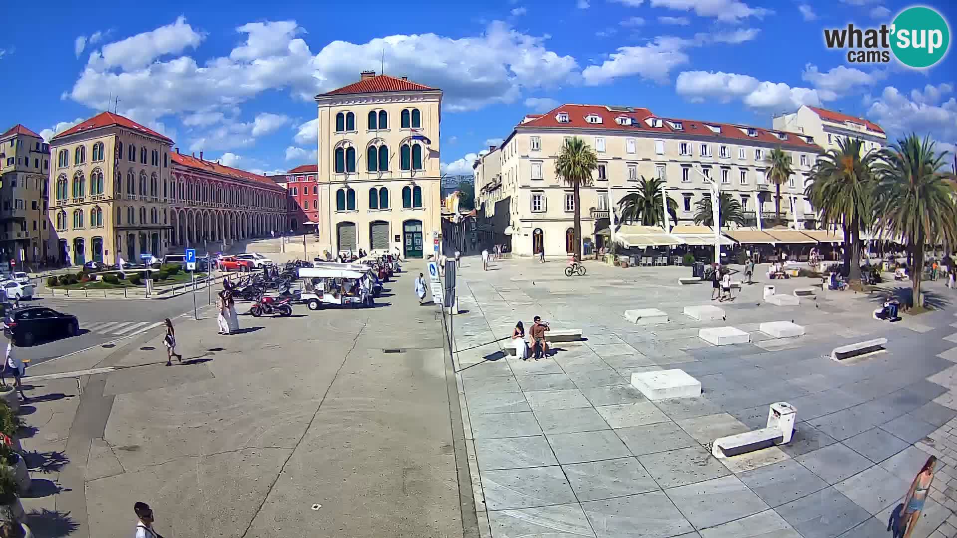 Webcam Split Riva – Prokurative | Plaza de la República